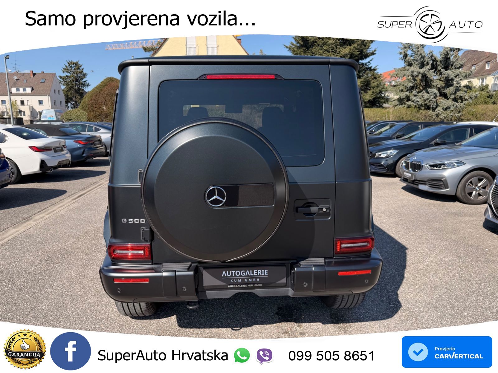 Mercedes G 500 Long V8 (422 KS) 4MATIC 9G-TRONIC Superior