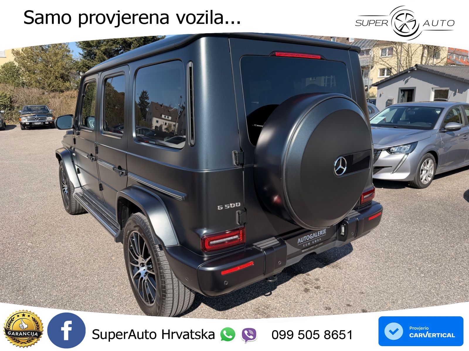 Mercedes G 500 Long V8 (422 KS) 4MATIC 9G-TRONIC Superior