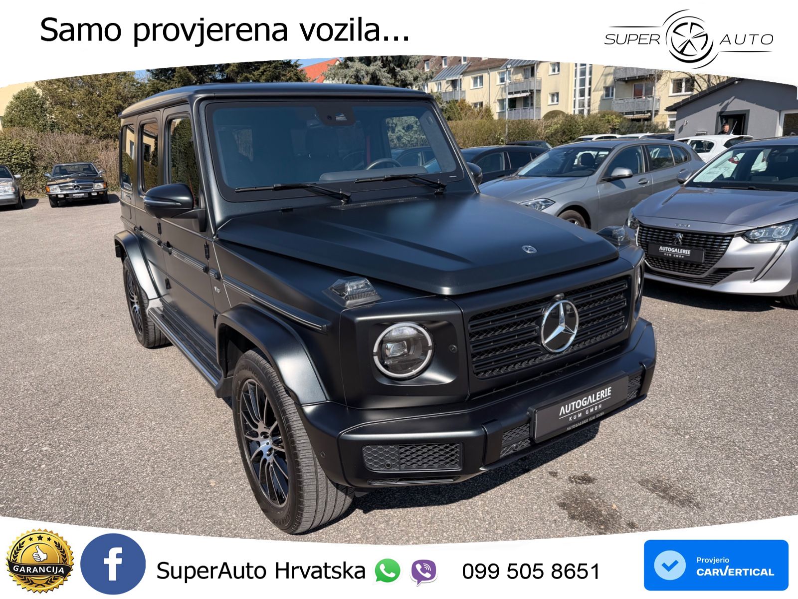 Mercedes G 500 Long V8 (422 KS) 4MATIC 9G-TRONIC Superior