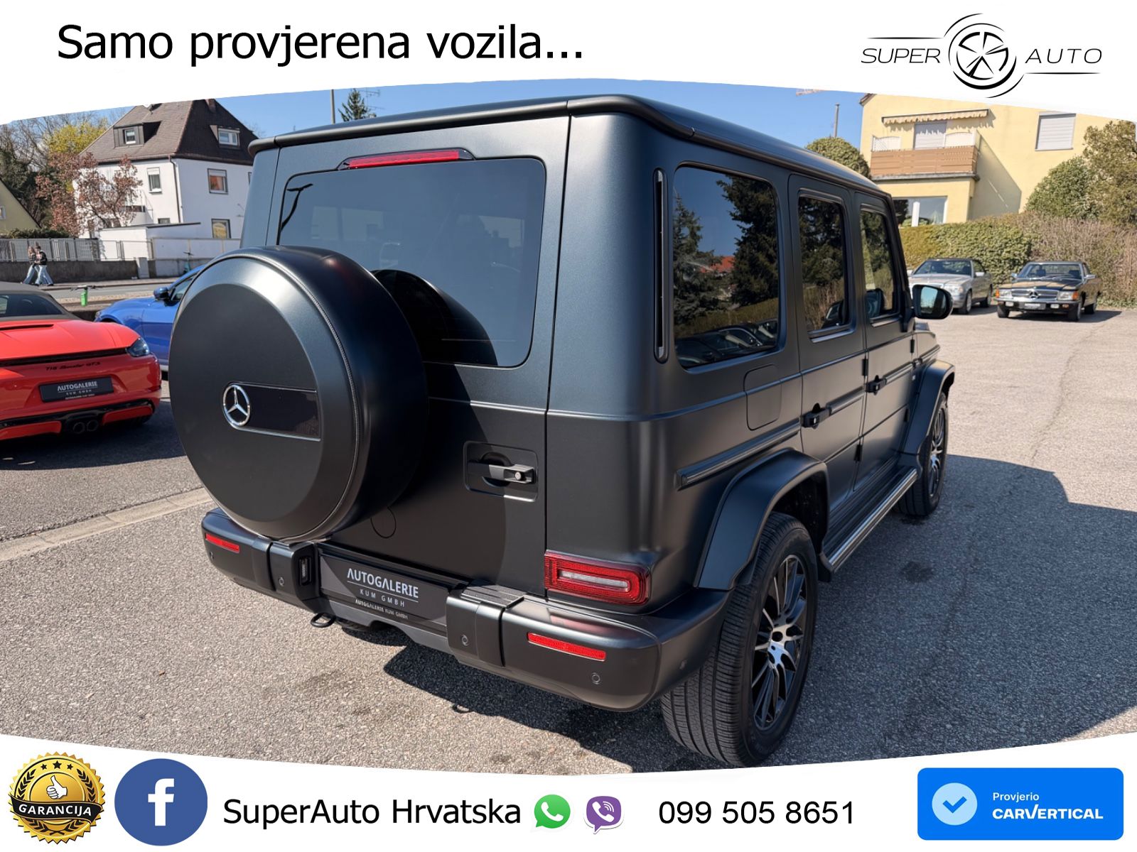 Mercedes G 500 Long V8 (422 KS) 4MATIC 9G-TRONIC Superior