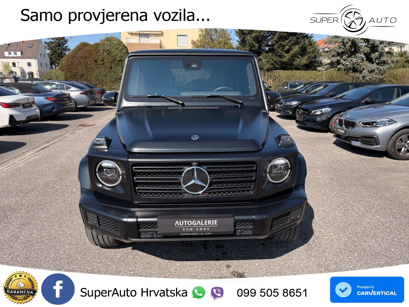 Mercedes G 500 Long V8 (422 KS) 4MATIC 9G-TRONIC Superior