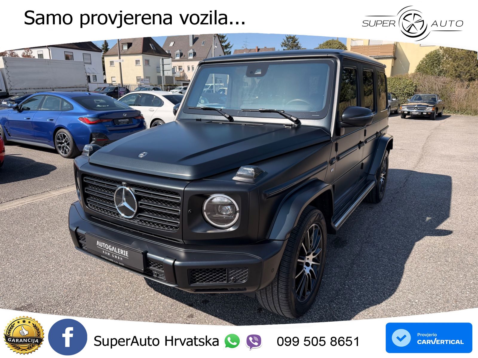 Mercedes G 500 Long V8 (422 KS) 4MATIC 9G-TRONIC Superior