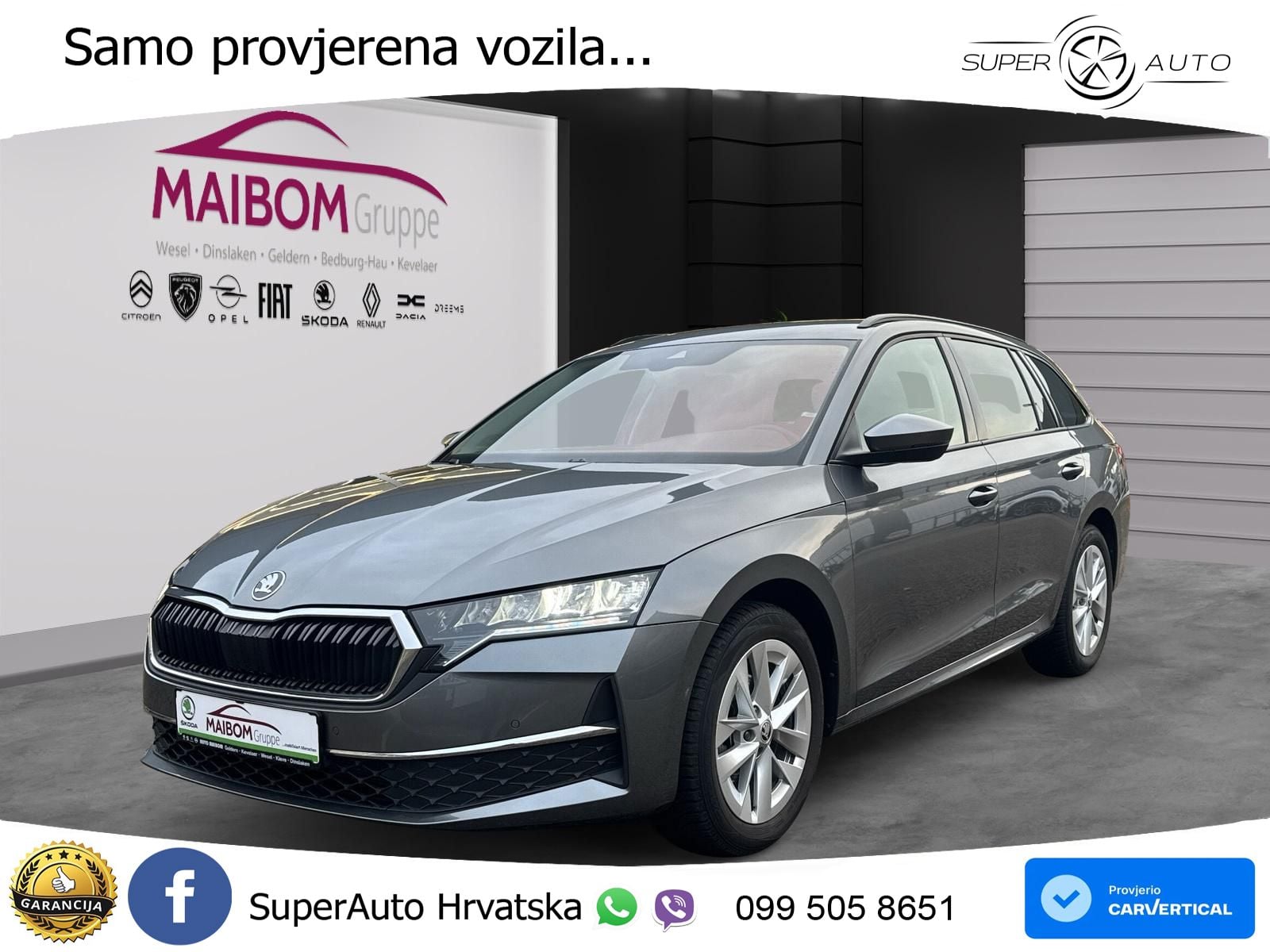 Škoda Octavia Combi 2.0 TDI (150 KS) DSG Selection