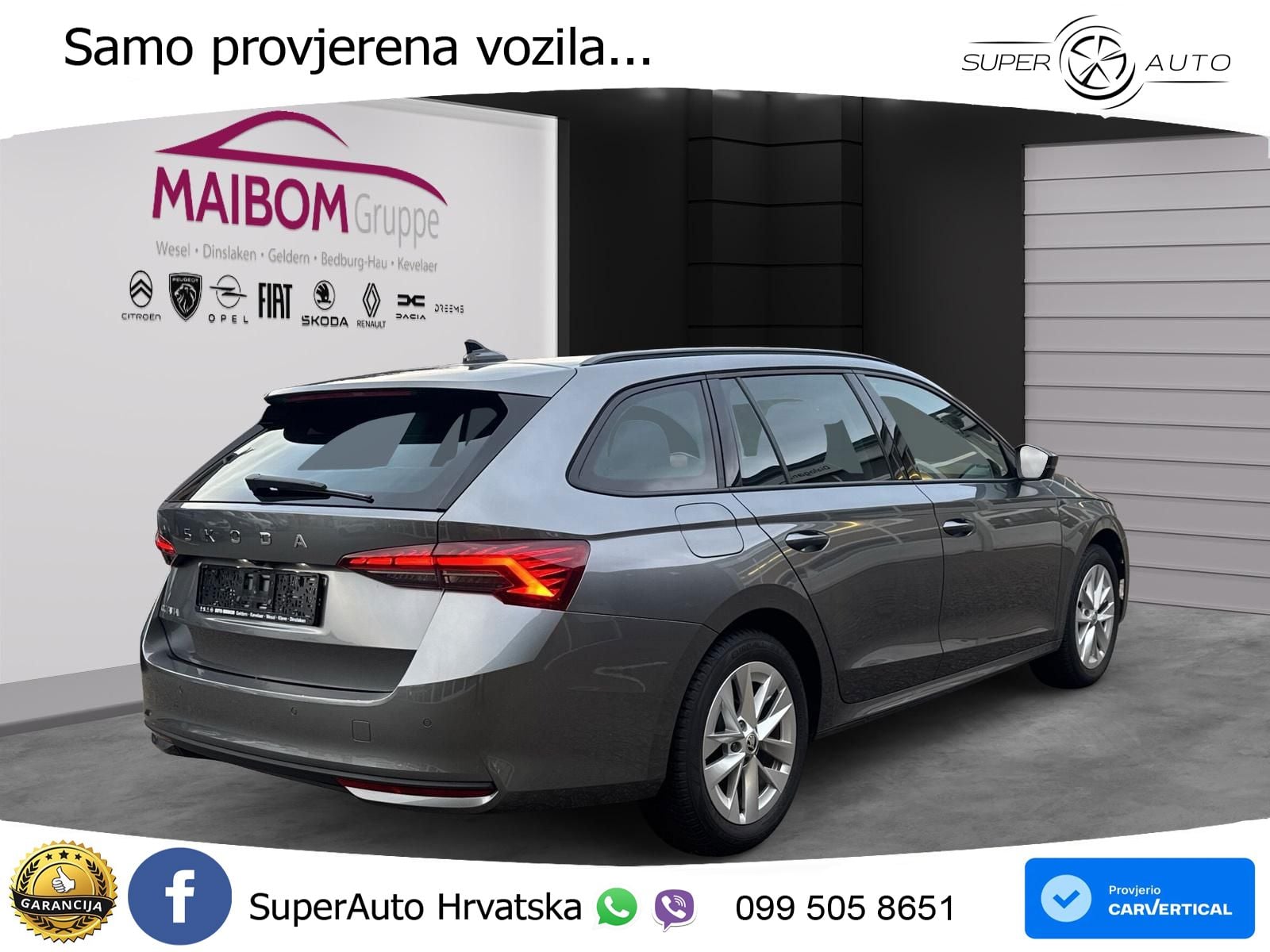 Škoda Octavia Combi 2.0 TDI (150 KS) DSG Selection