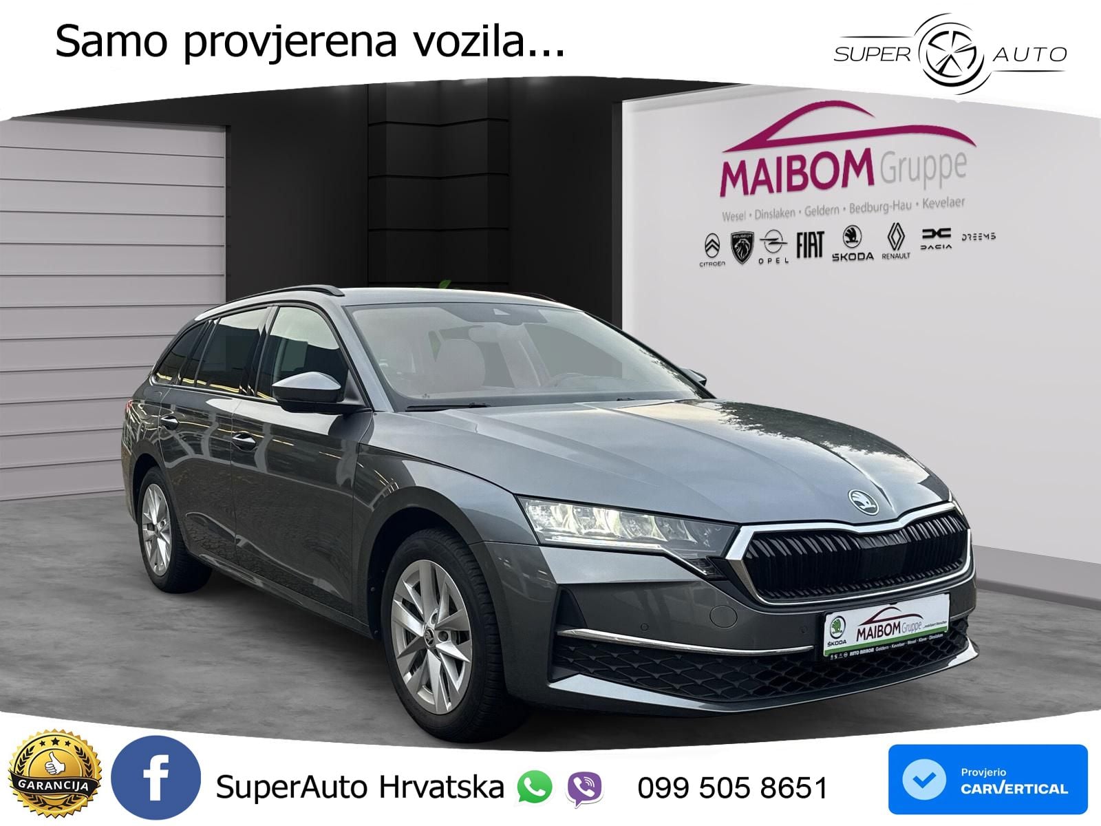 Škoda Octavia Combi 2.0 TDI (150 KS) DSG Selection