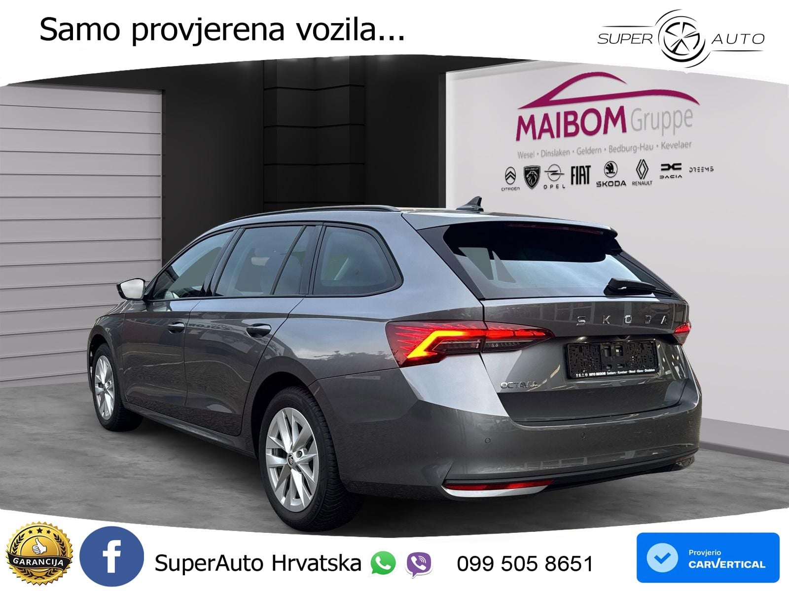 Škoda Octavia Combi 2.0 TDI (150 KS) DSG Selection