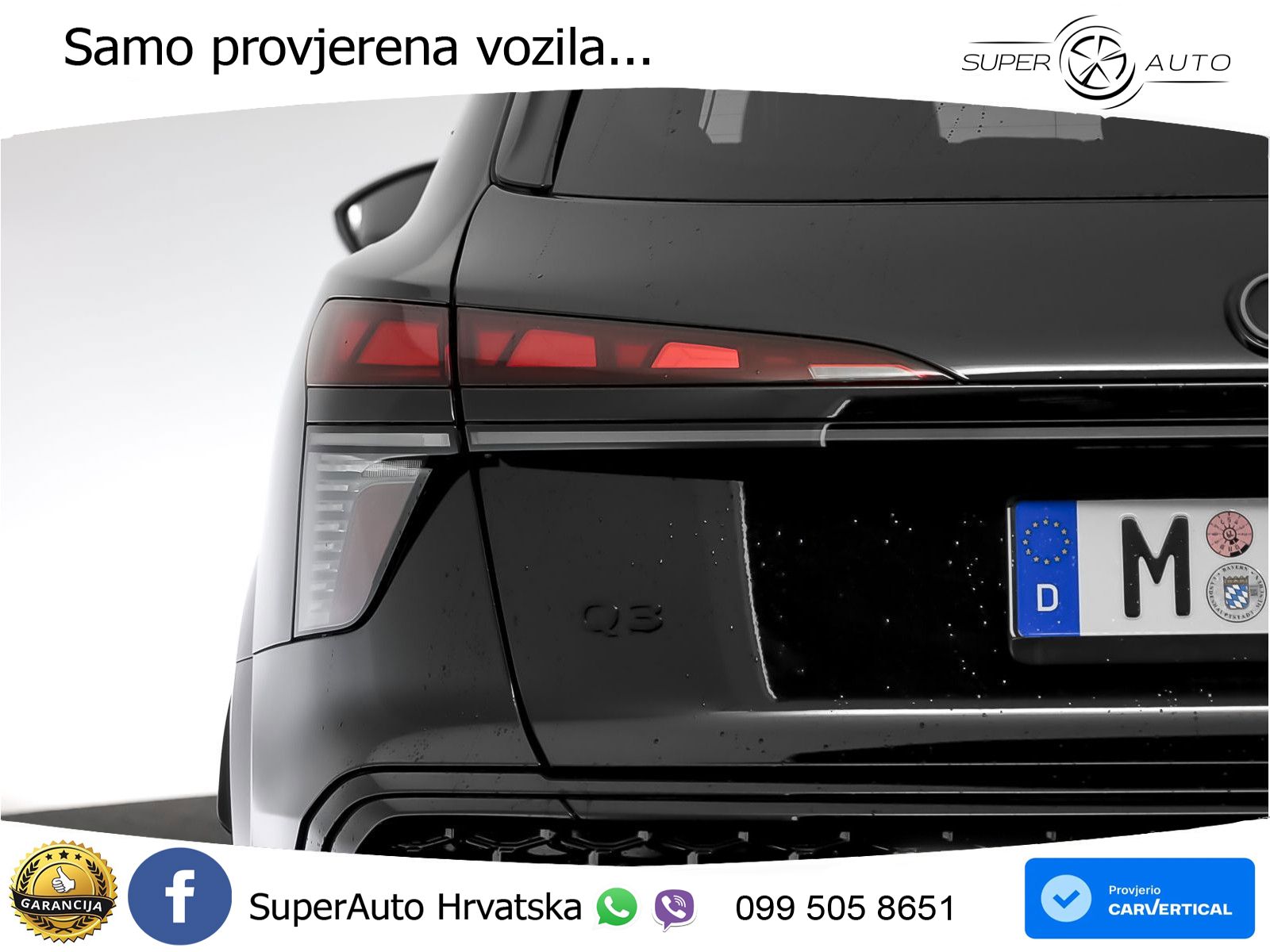 Audi Q3 2.0 TFSI (204 KS) quattro S tronic S line LED+GR SJED+ACC