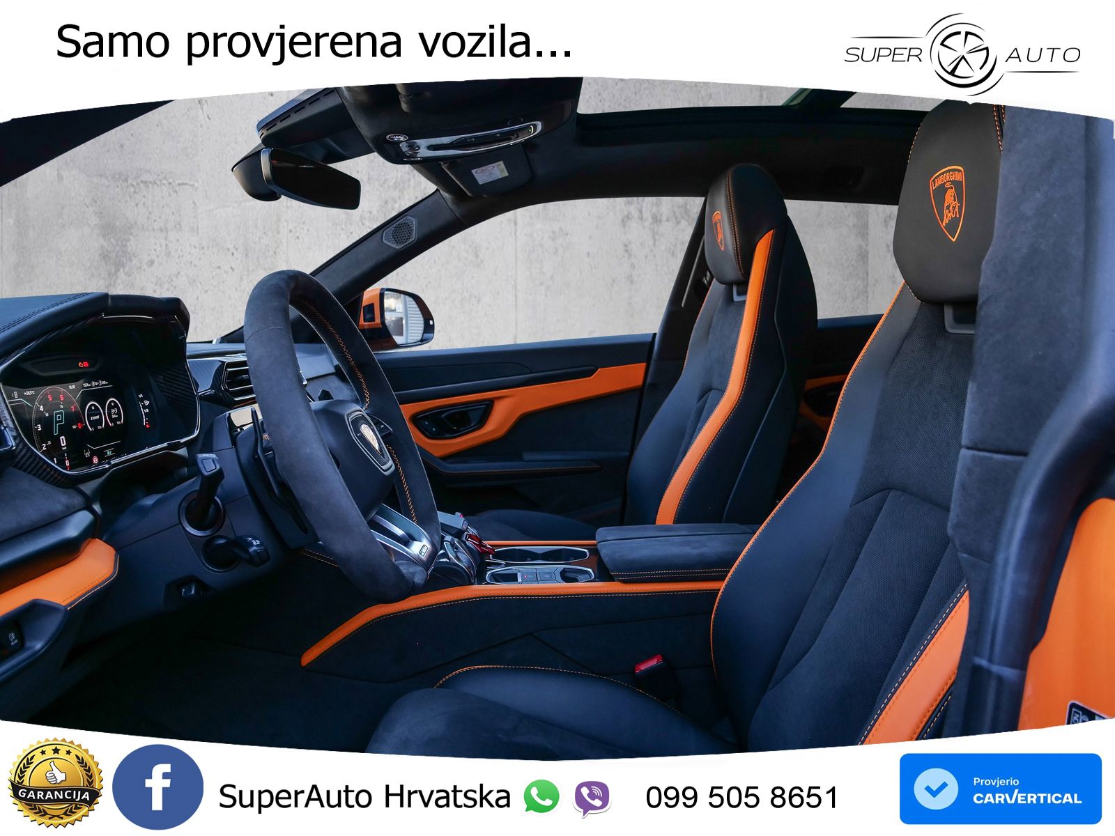 Lamborghini Urus SE 4.0 V8 (800 KS) 4WD Automatic LED+GR SJED+ACC