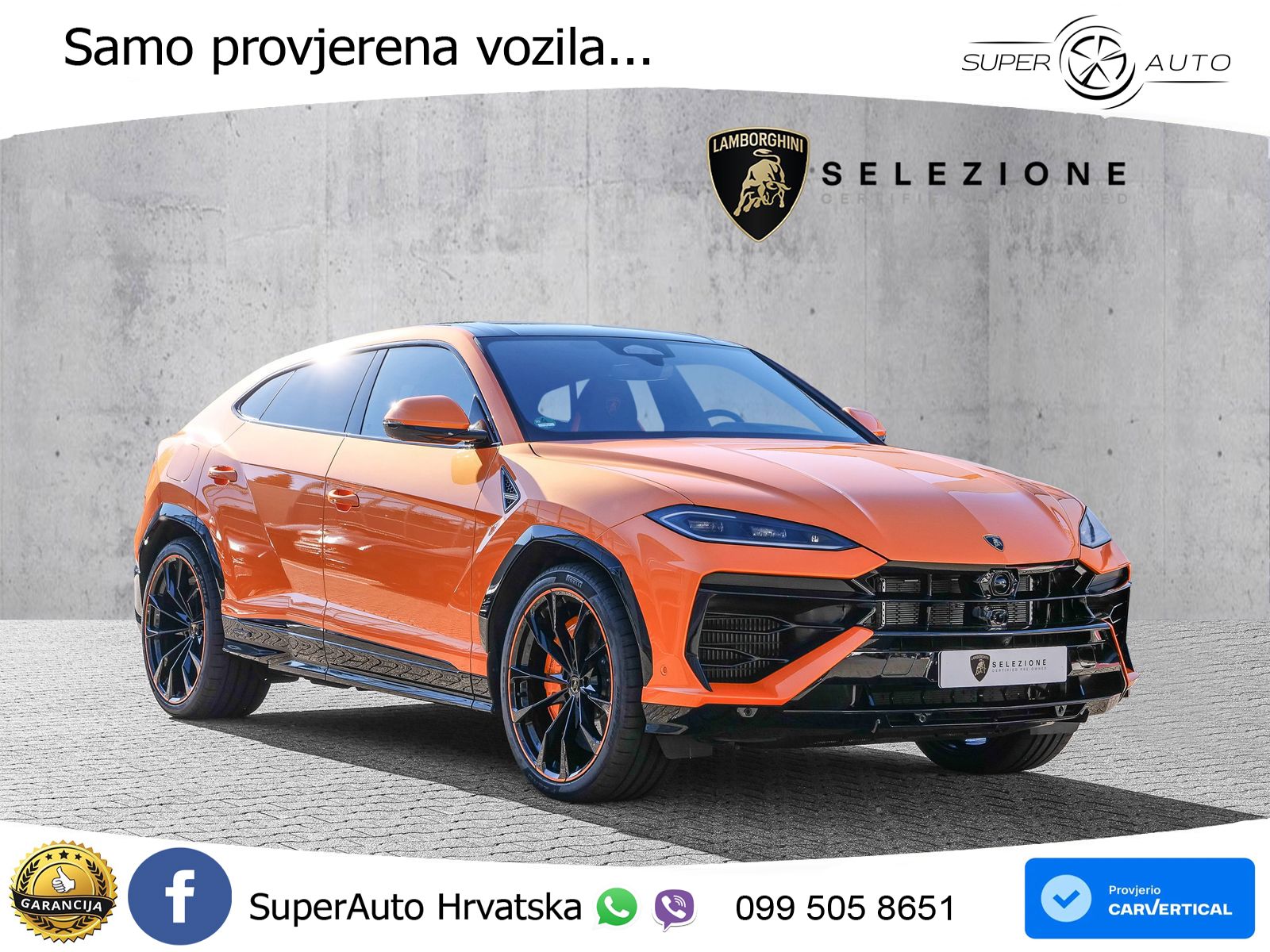 Lamborghini Urus SE 4.0 V8 (800 KS) 4WD Automatic LED+GR SJED+ACC