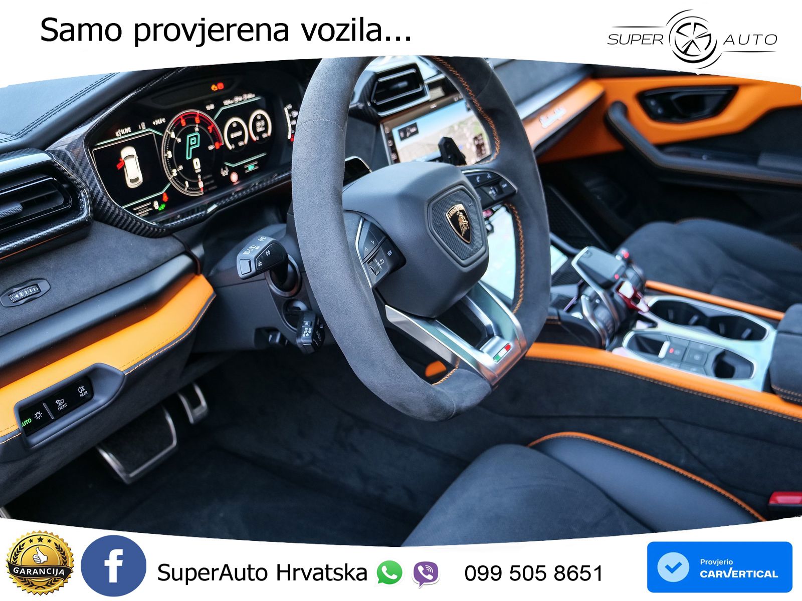 Lamborghini Urus SE 4.0 V8 (800 KS) 4WD Automatic LED+GR SJED+ACC