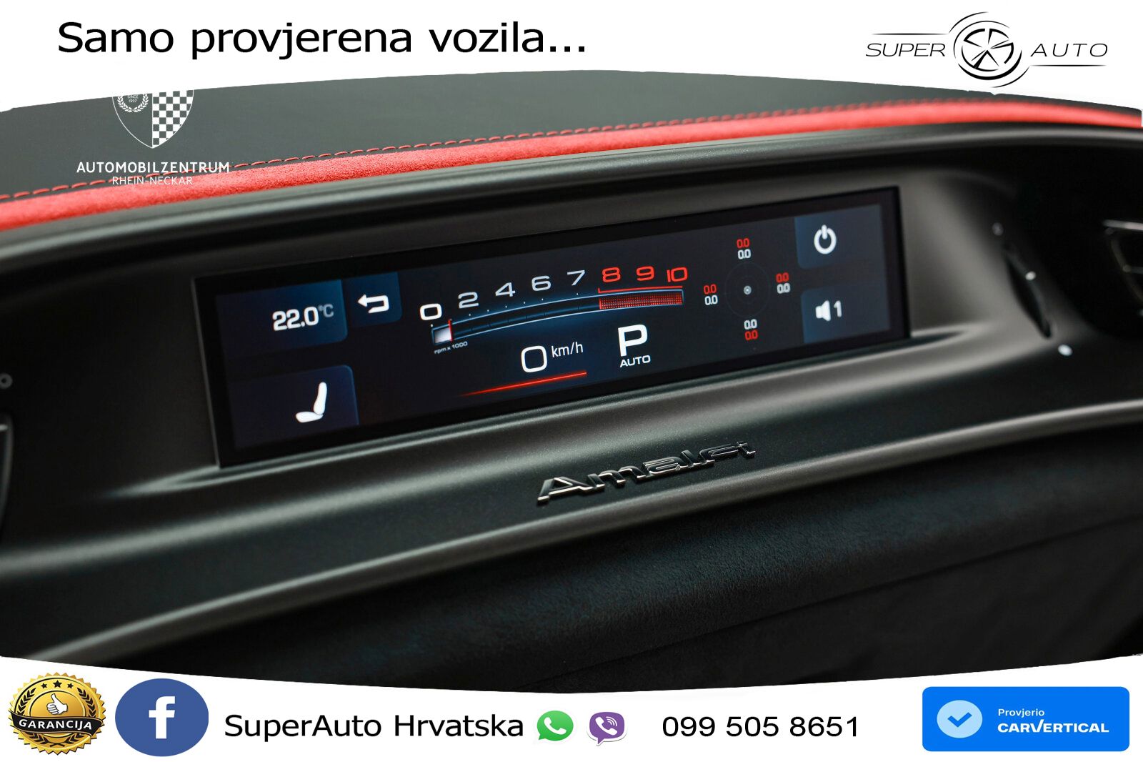Ferrari Amalfi 3.9 V8 (640 KS) F1 DCT LED+GR SJED+ACC