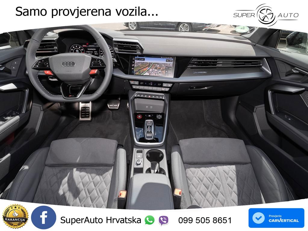 Audi RS3 Sedan 2.5 TFSI (400 KS) quattro S tronic MATRIX+GR SJED+KAM
