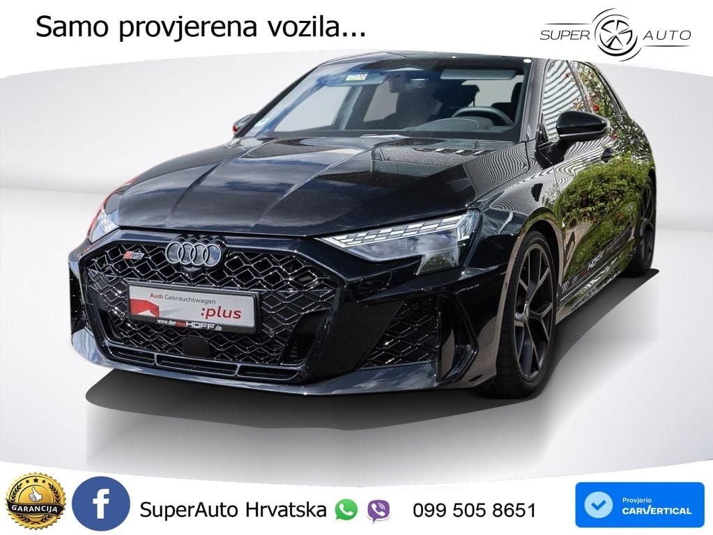 Audi RS3 Sedan 2.5 TFSI (400 KS) quattro S tronic MATRIX+GR SJED+KAM