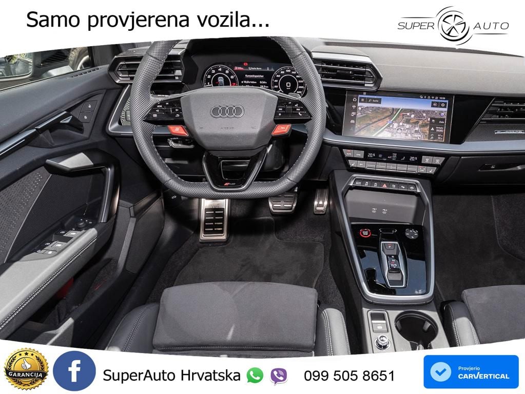 Audi RS3 Sedan 2.5 TFSI (400 KS) quattro S tronic MATRIX+GR SJED+KAM