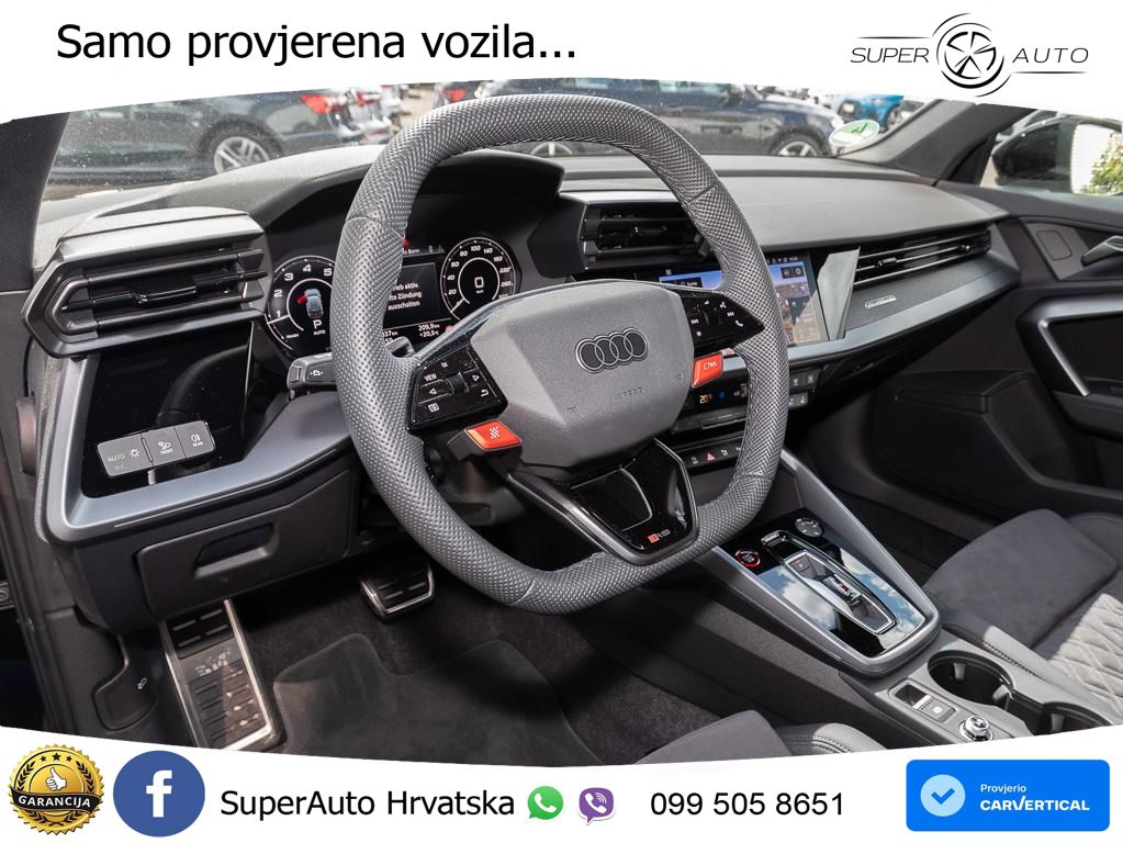 Audi RS3 Sedan 2.5 TFSI (400 KS) quattro S tronic MATRIX+GR SJED+KAM
