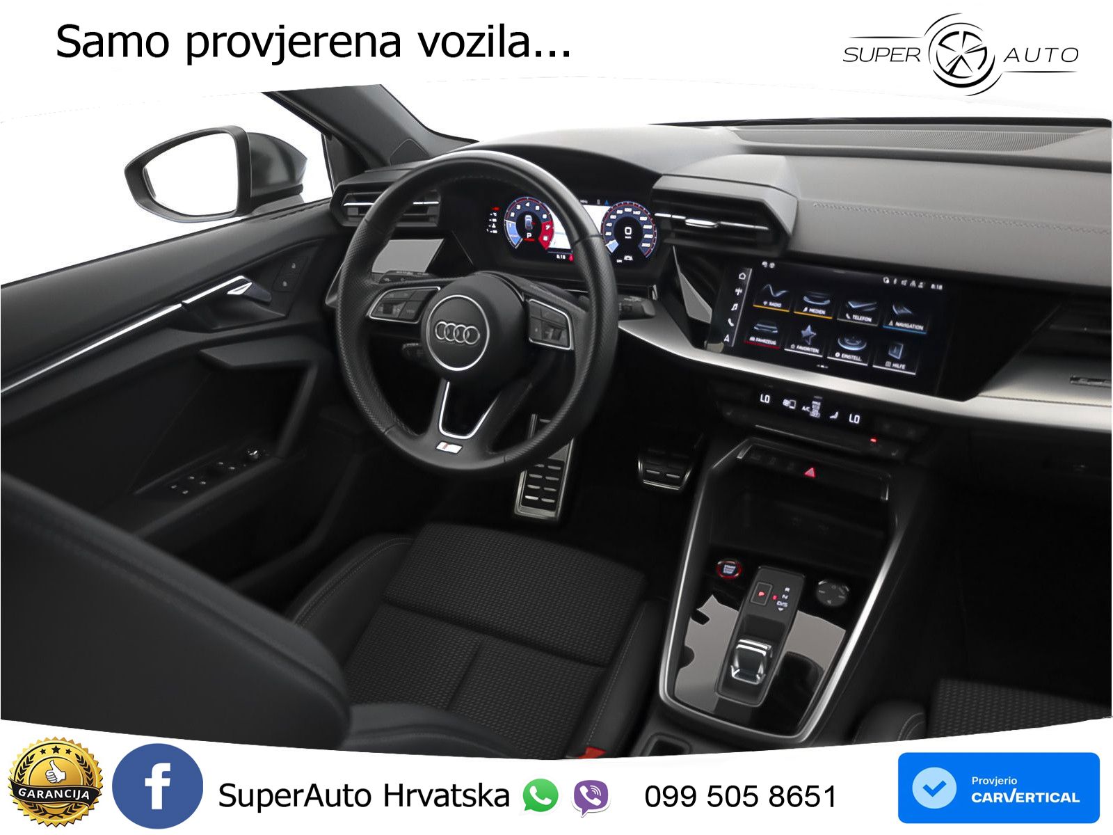 Audi S3 2.0 TFSI (310 KS) quattro S tronic LED+GR SJED+ACC
