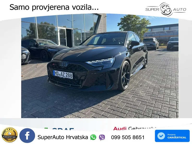Audi RS3 Sedan 2.5 TFSI (400 KS) quattro S tronic LED+GR SJED+ACC