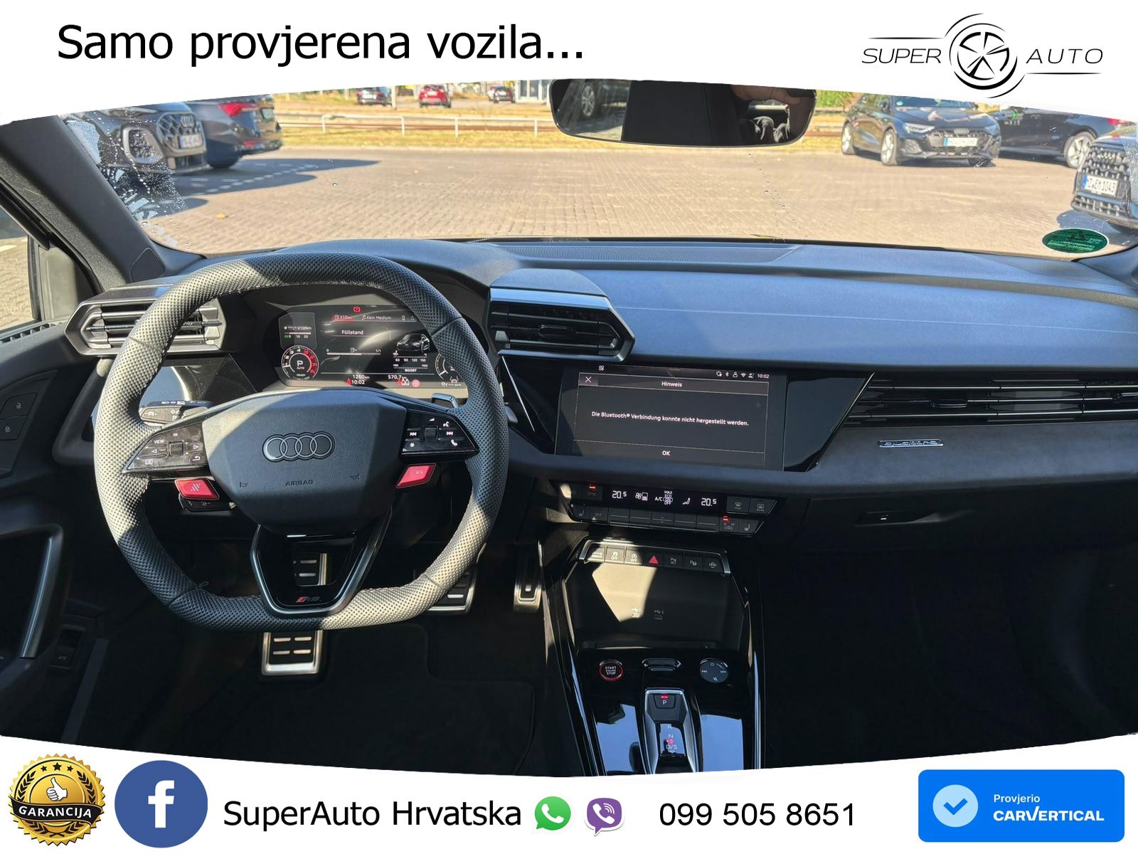 Audi RS3 Sedan 2.5 TFSI (400 KS) quattro S tronic LED+GR SJED+ACC