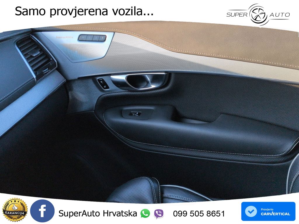 Volvo XC90 2.0 B5 Diesel AWD Automatic ACC+HEAD+4xGR SJED+360+PANO