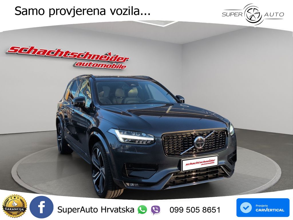 Volvo XC90 2.0 B5 Diesel AWD Automatic ACC+HEAD+4xGR SJED+360+PANO