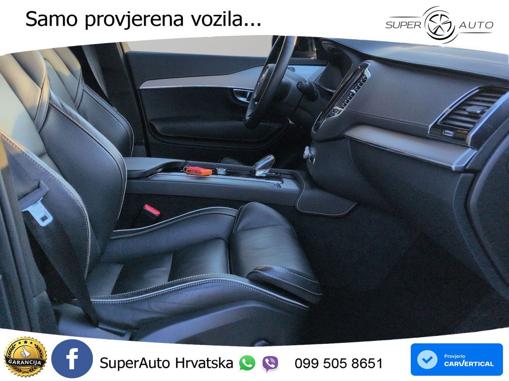 Volvo XC90 2.0 B5 Diesel AWD Automatic ACC+HEAD+4xGR SJED+360+PANO