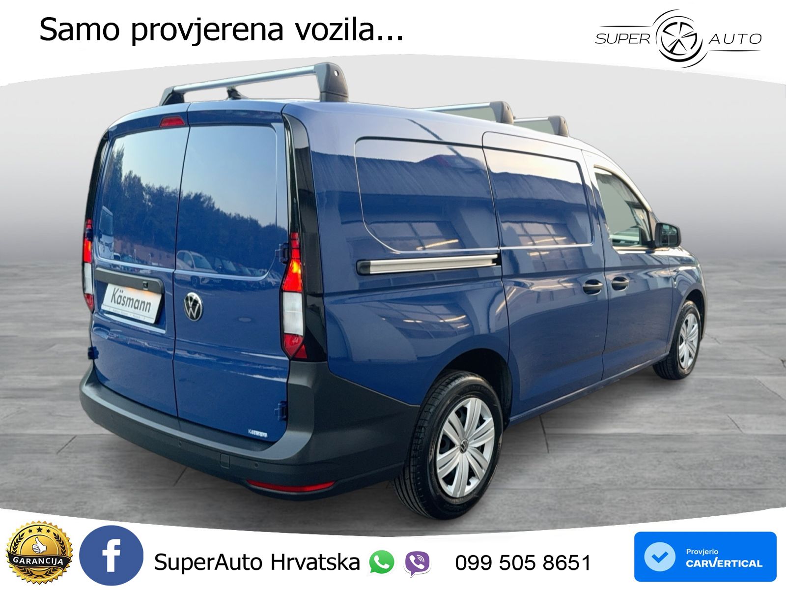 Volkswagen Caddy Cargo Maxi 2.0TDI NAV KAM KLIMA PDC 122 KS