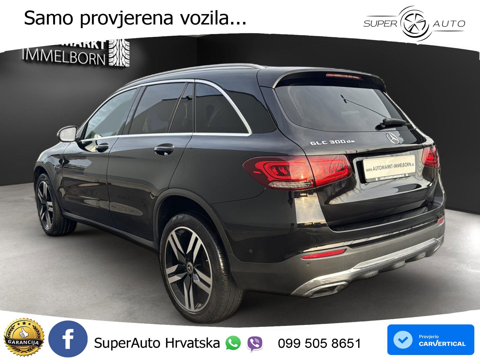 Mercedes GLC 300de (306 KS) 4MATIC 9G-TRONIC LED+GR SJED+ACC