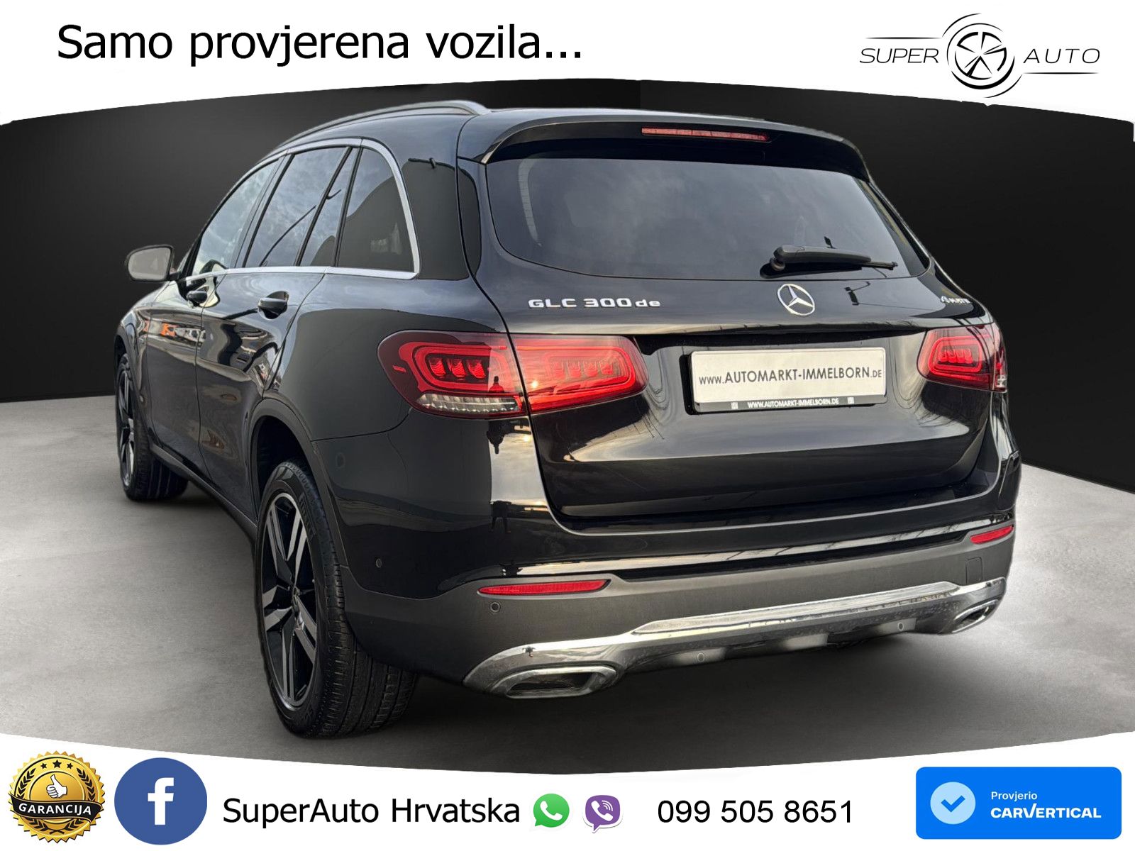 Mercedes GLC 300de (306 KS) 4MATIC 9G-TRONIC LED+GR SJED+ACC