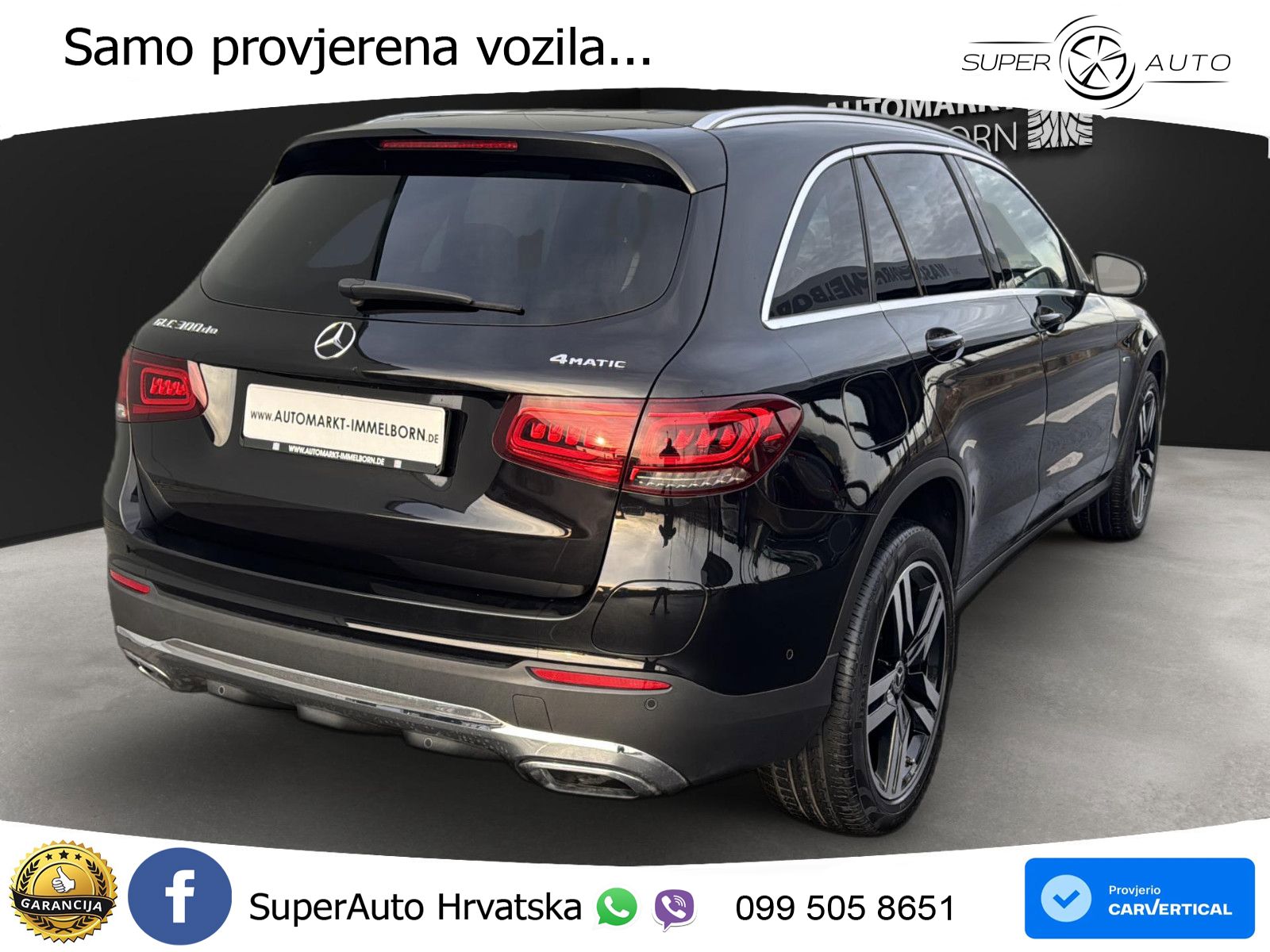 Mercedes GLC 300de (306 KS) 4MATIC 9G-TRONIC LED+GR SJED+ACC