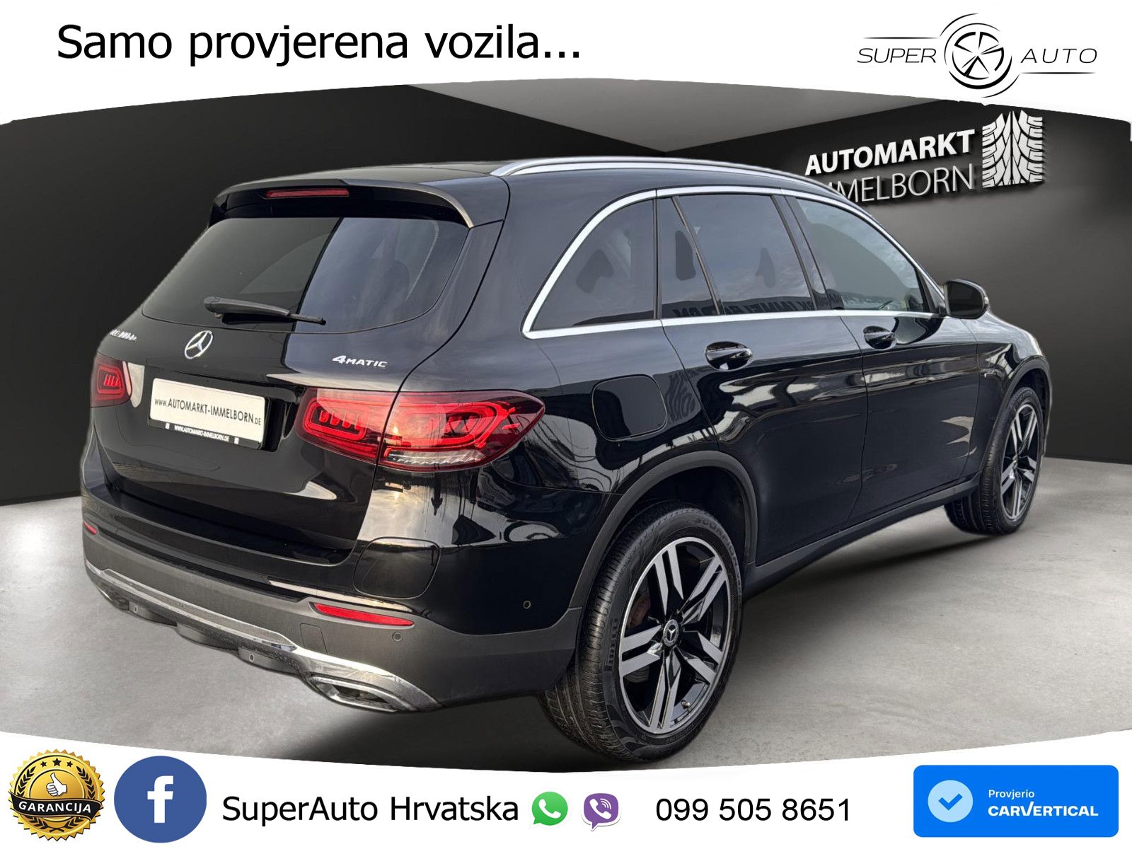 Mercedes GLC 300de (306 KS) 4MATIC 9G-TRONIC LED+GR SJED+ACC