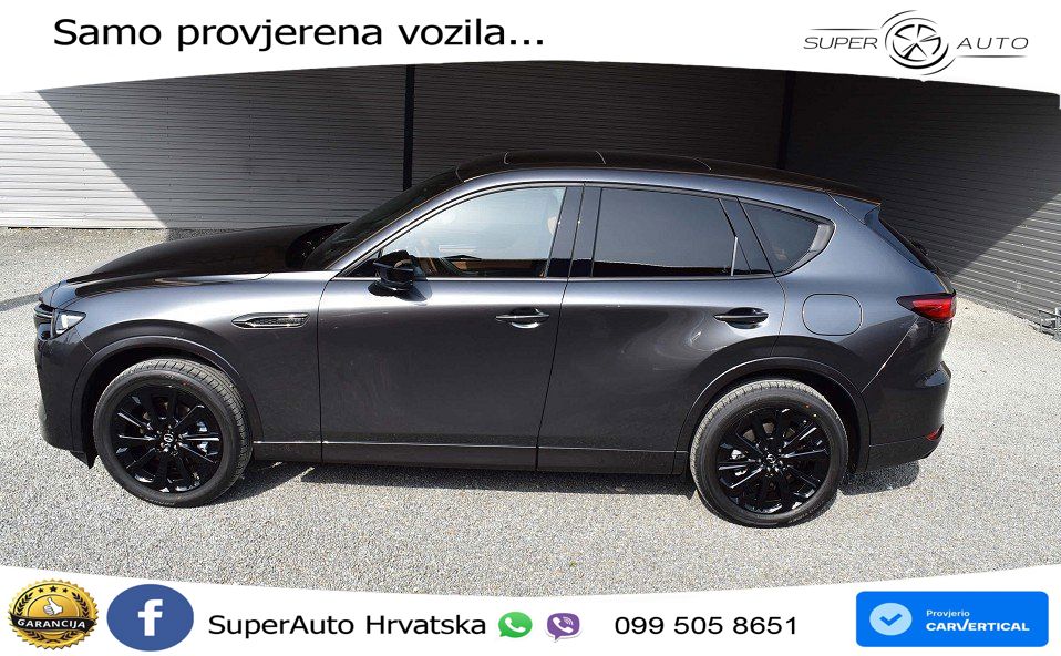 Mazda CX-60 3.3 e-Skyactiv D (254 KS) AWD Automatic MATRIX+GR SJED+KAM