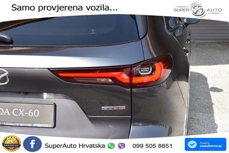 Mazda CX-60 3.3 e-Skyactiv D (254 KS) AWD Automatic MATRIX+GR SJED+KAM