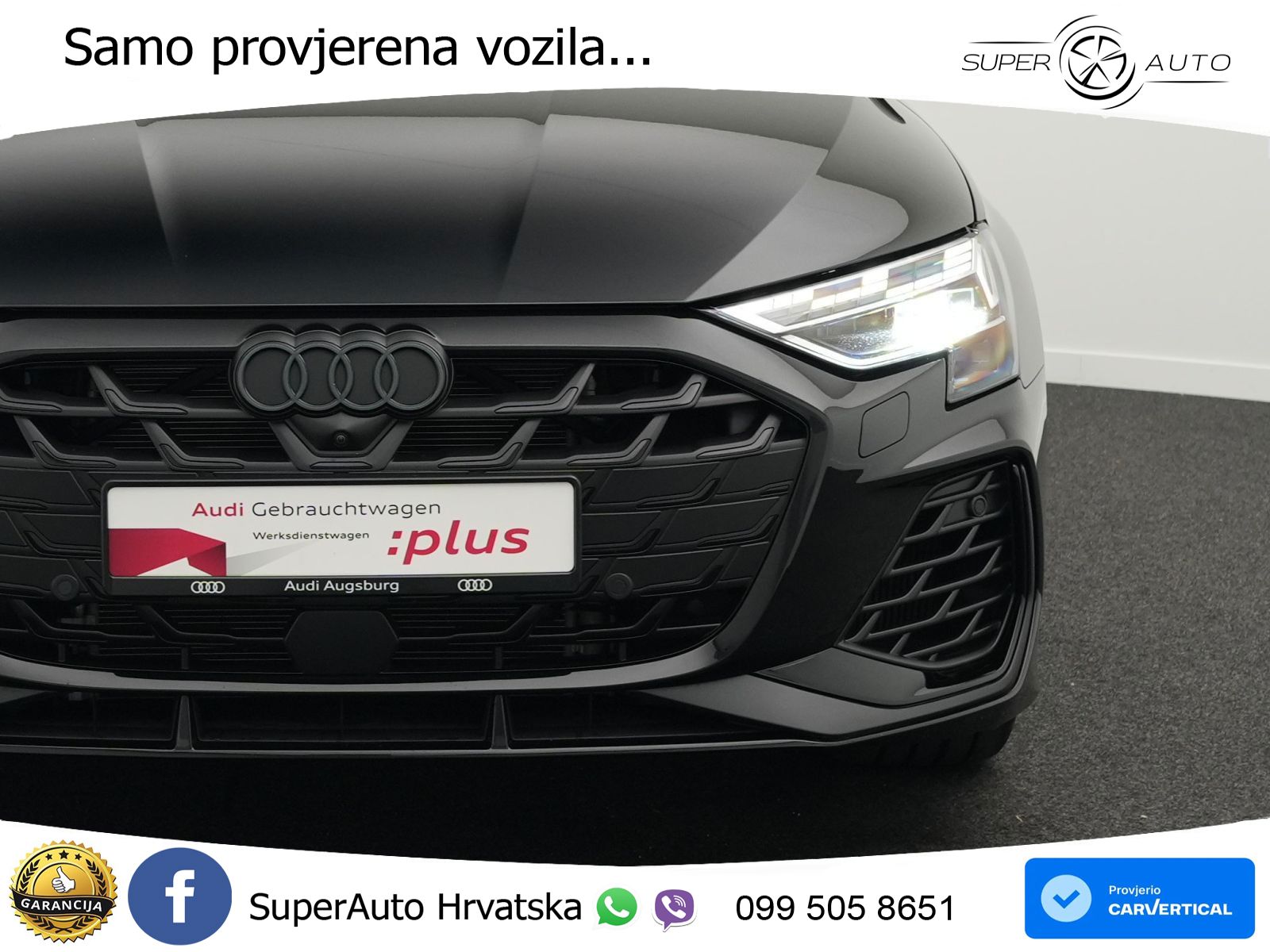 Audi S3 2.0 TFSI (333 KS) quattro S tronic LED+GR SJED+ACC