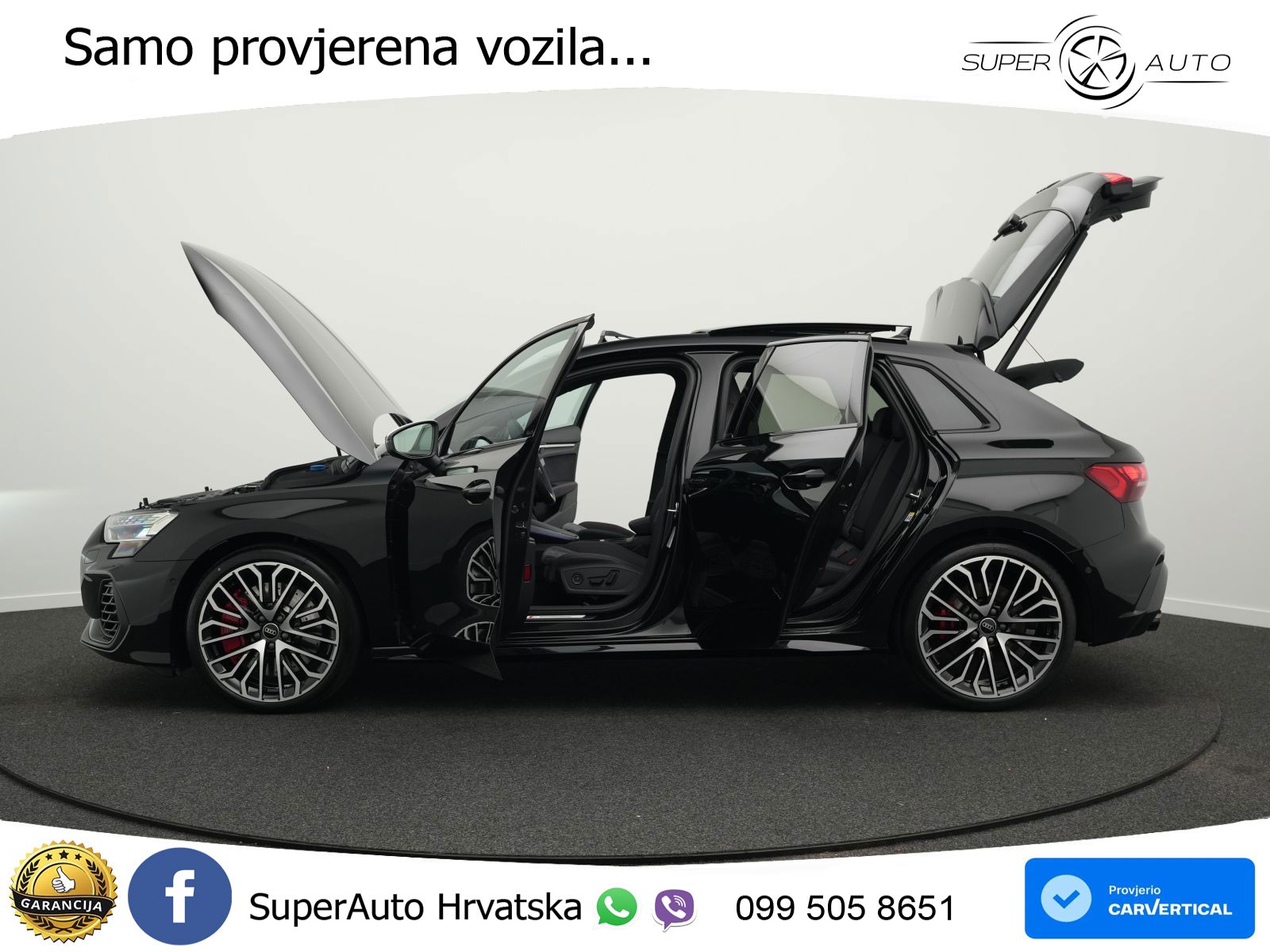 Audi S3 2.0 TFSI (333 KS) quattro S tronic LED+GR SJED+ACC