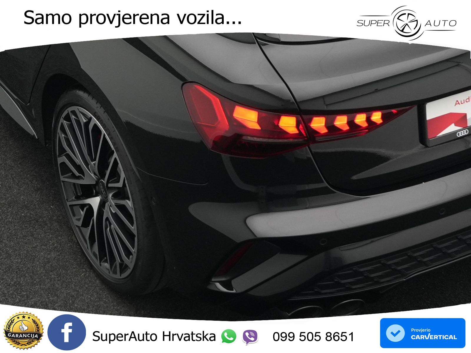 Audi S3 2.0 TFSI (333 KS) quattro S tronic LED+GR SJED+ACC