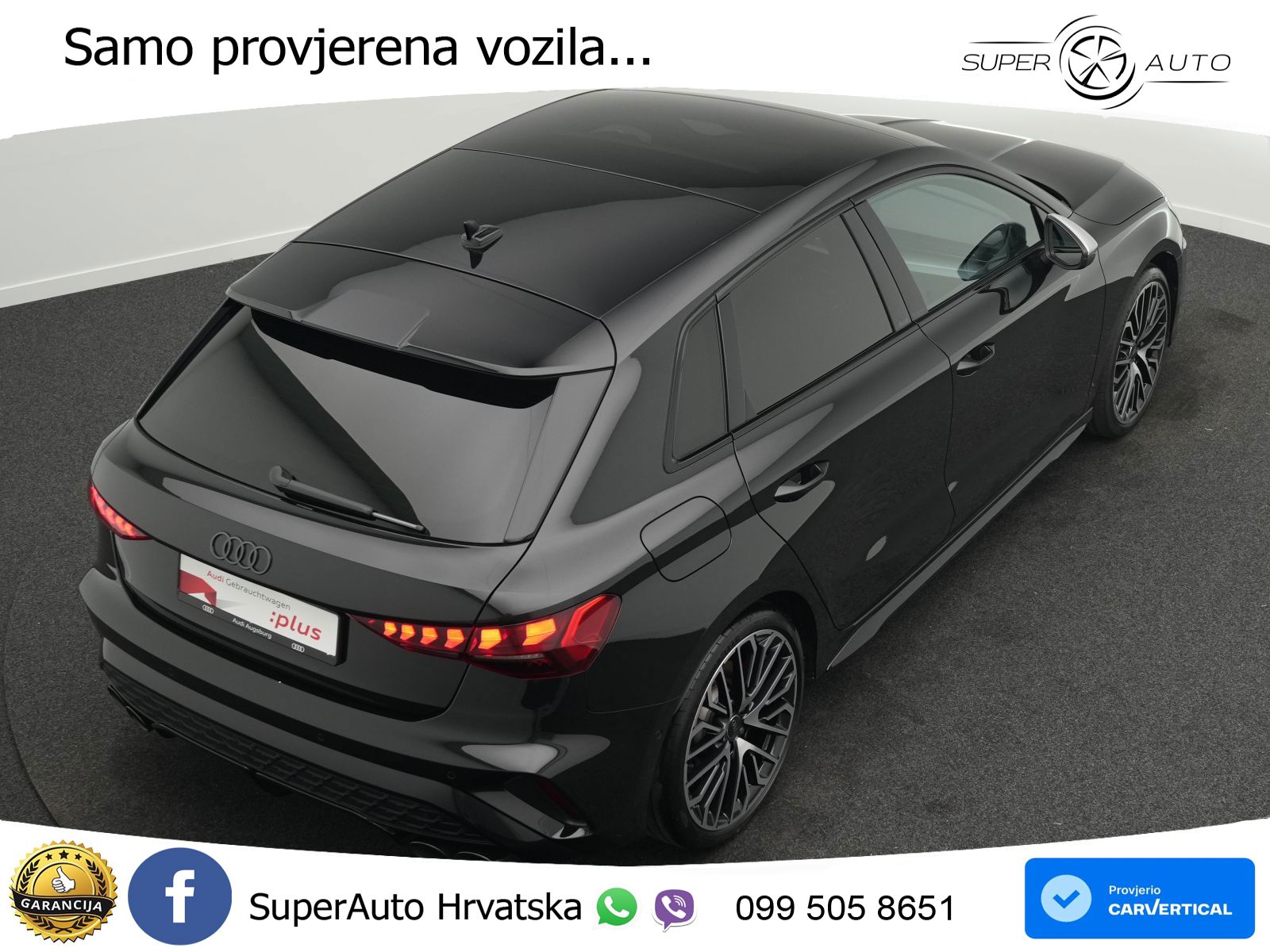 Audi S3 2.0 TFSI (333 KS) quattro S tronic LED+GR SJED+ACC