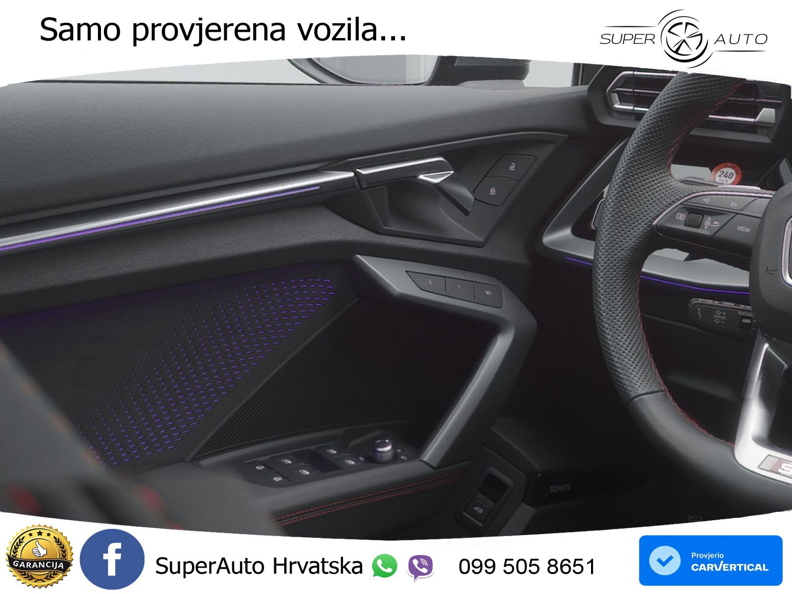 Audi S3 2.0 TFSI (333 KS) quattro S tronic LED+GR SJED+ACC