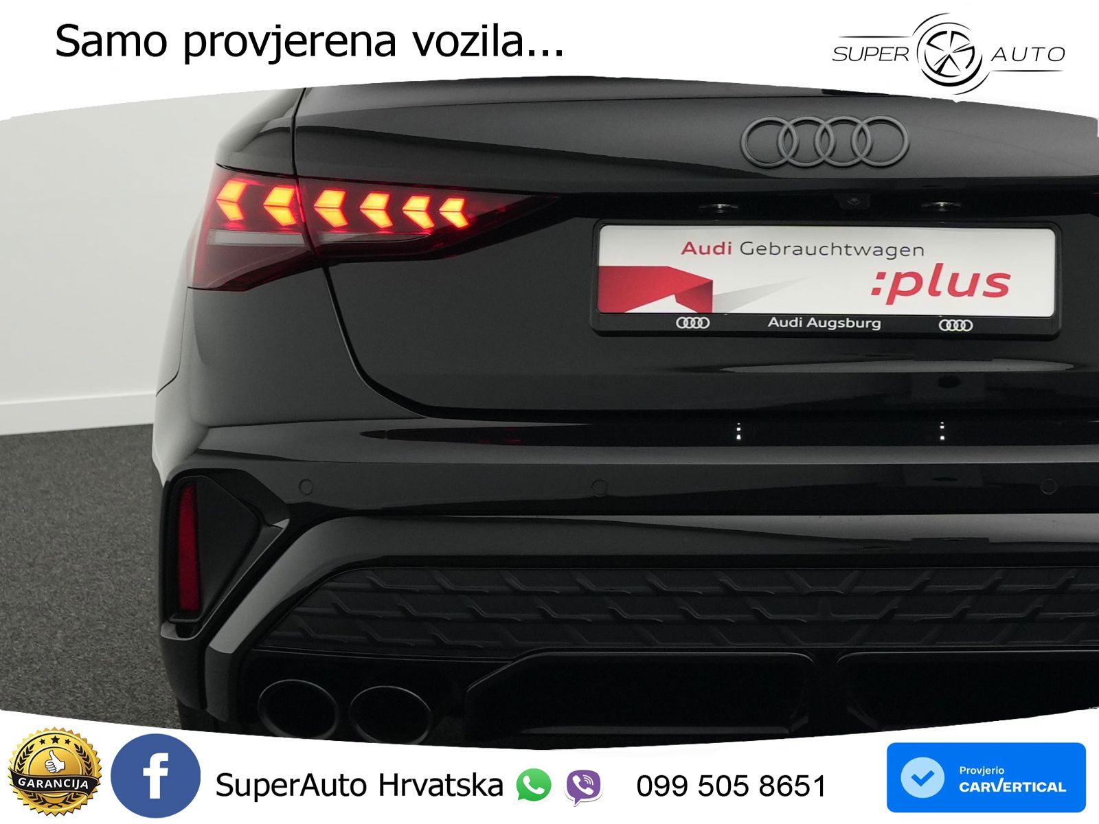 Audi S3 2.0 TFSI (333 KS) quattro S tronic LED+GR SJED+ACC
