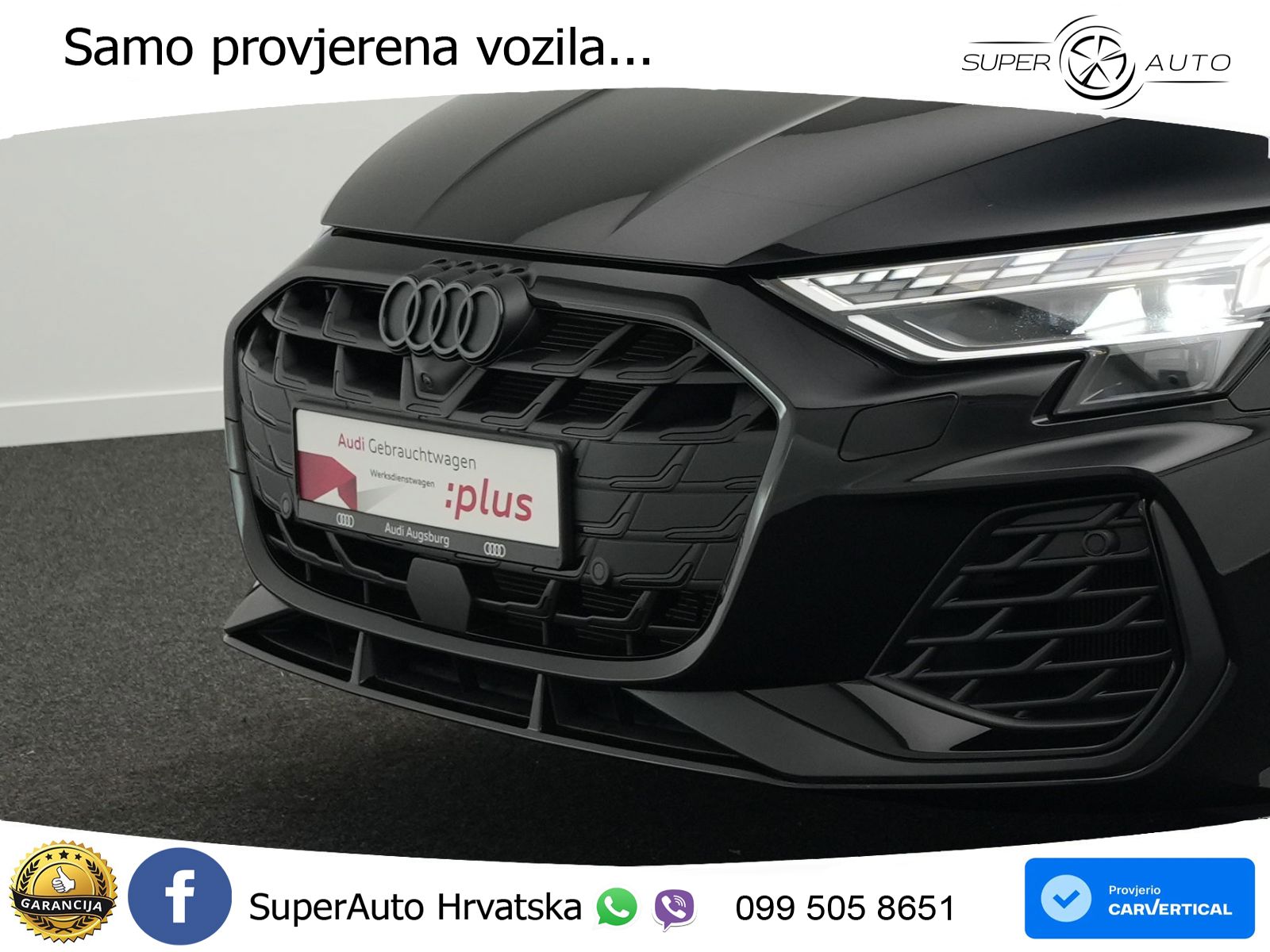 Audi S3 2.0 TFSI (333 KS) quattro S tronic LED+GR SJED+ACC