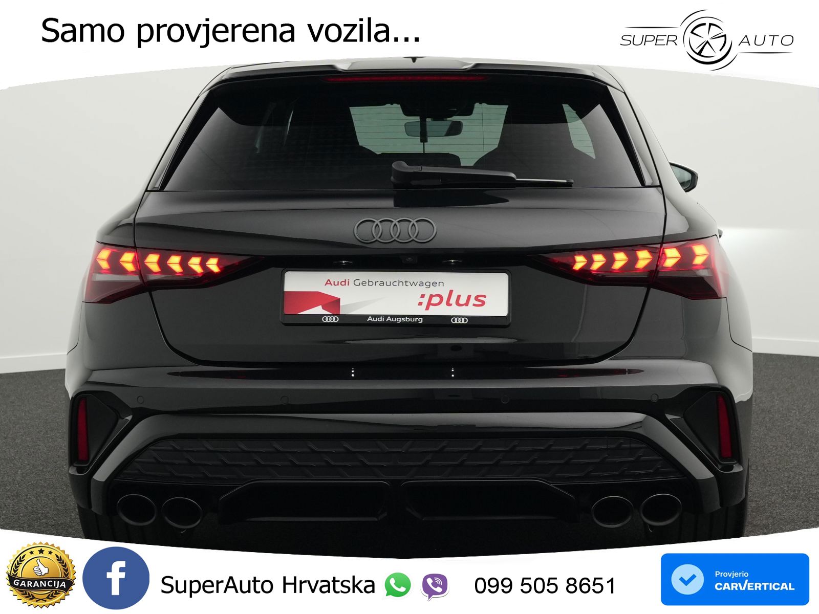 Audi S3 2.0 TFSI (333 KS) quattro S tronic LED+GR SJED+ACC