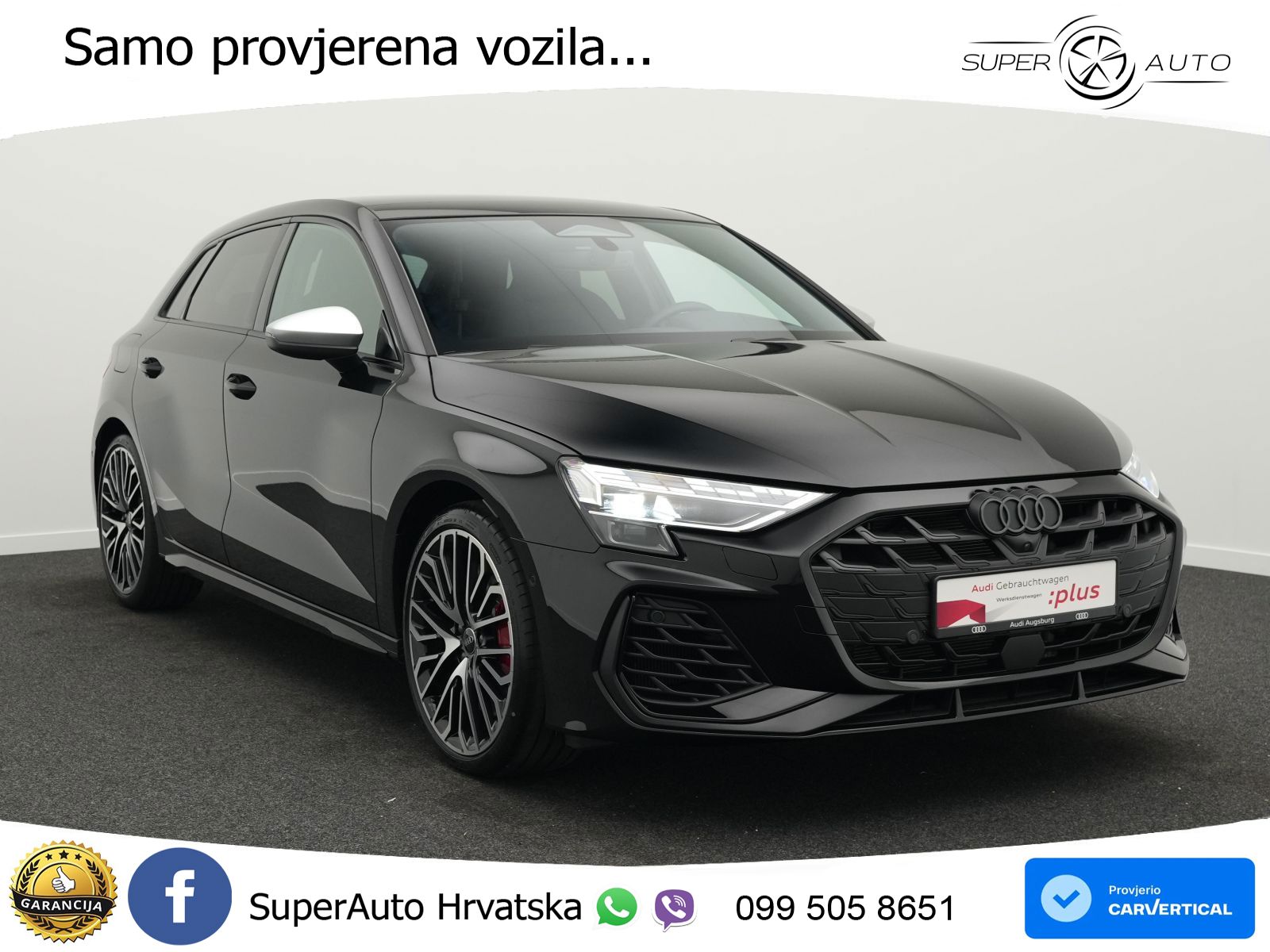 Audi S3 2.0 TFSI (333 KS) quattro S tronic LED+GR SJED+ACC