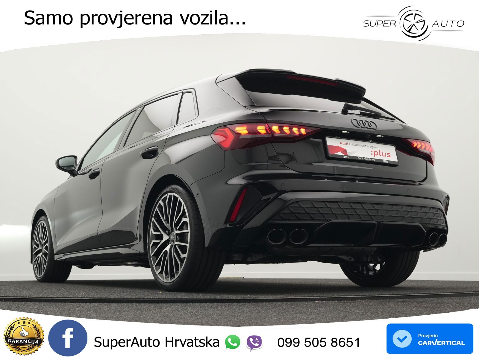 Audi S3 2.0 TFSI (333 KS) quattro S tronic LED+GR SJED+ACC