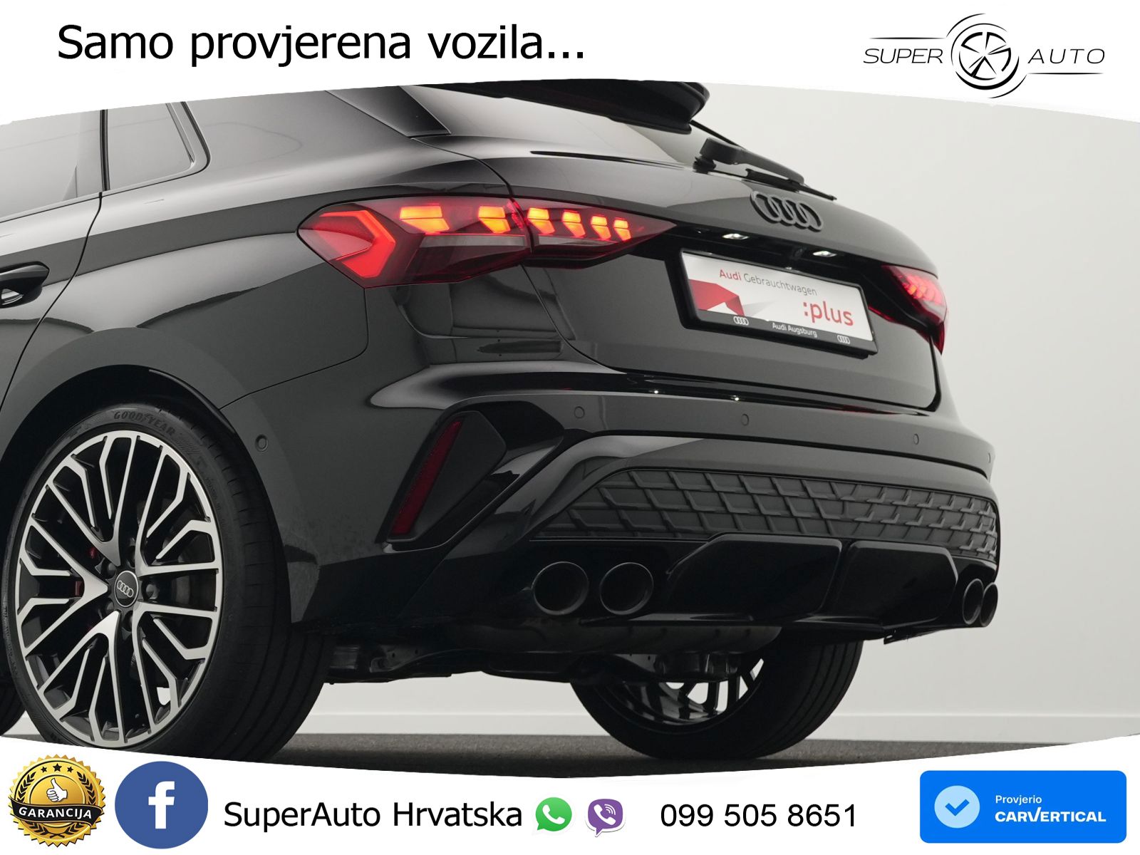 Audi S3 2.0 TFSI (333 KS) quattro S tronic LED+GR SJED+ACC