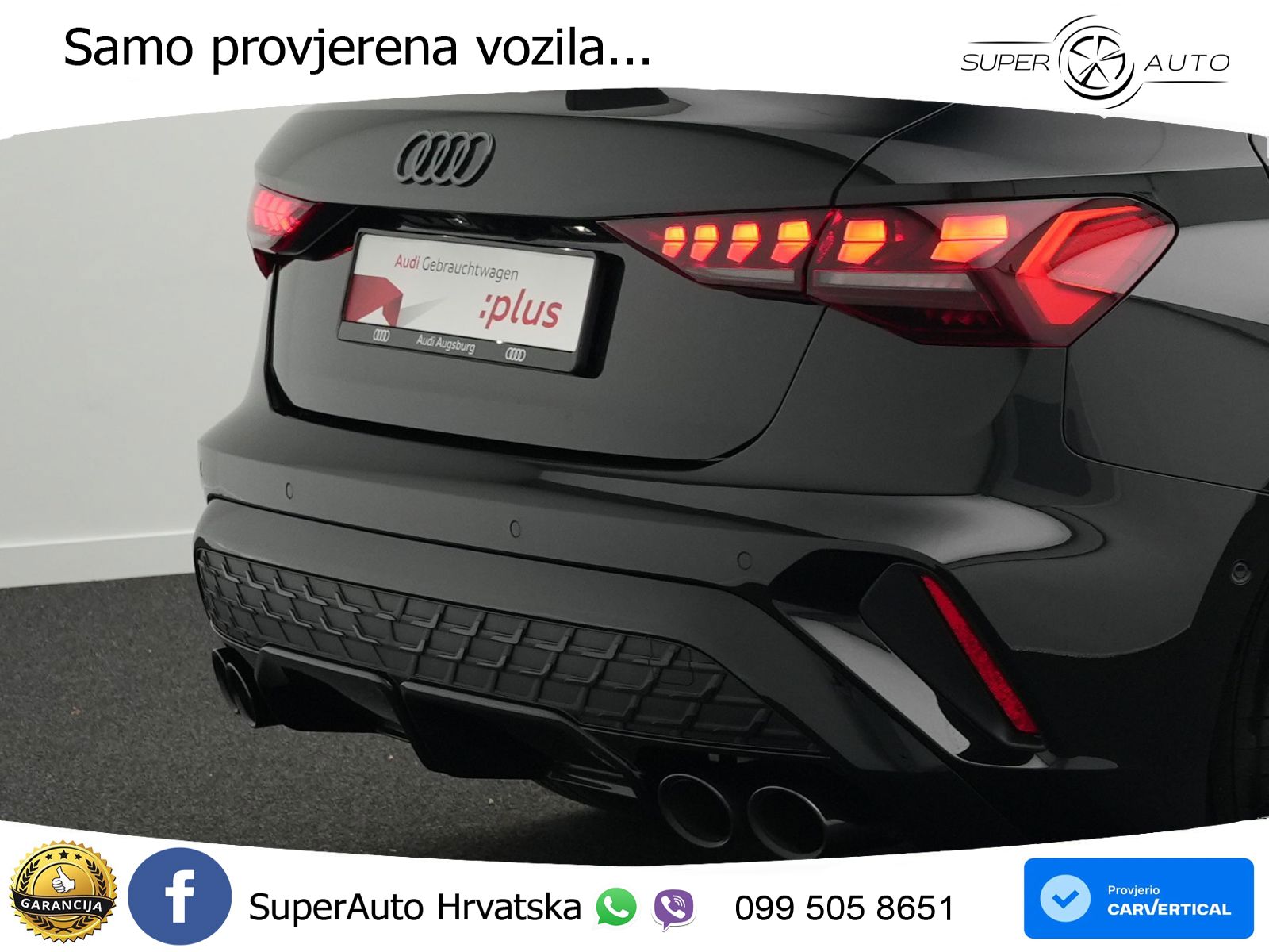 Audi S3 2.0 TFSI (333 KS) quattro S tronic LED+GR SJED+ACC