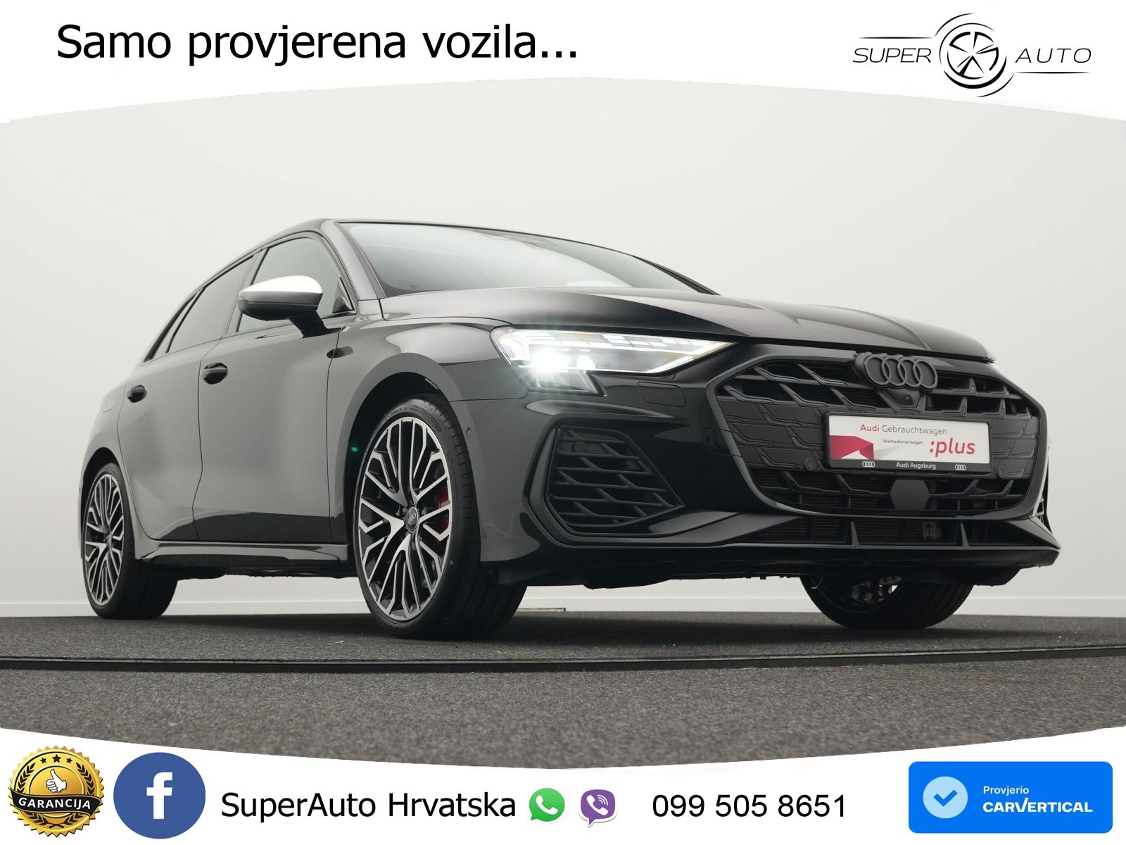 Audi S3 2.0 TFSI (333 KS) quattro S tronic LED+GR SJED+ACC