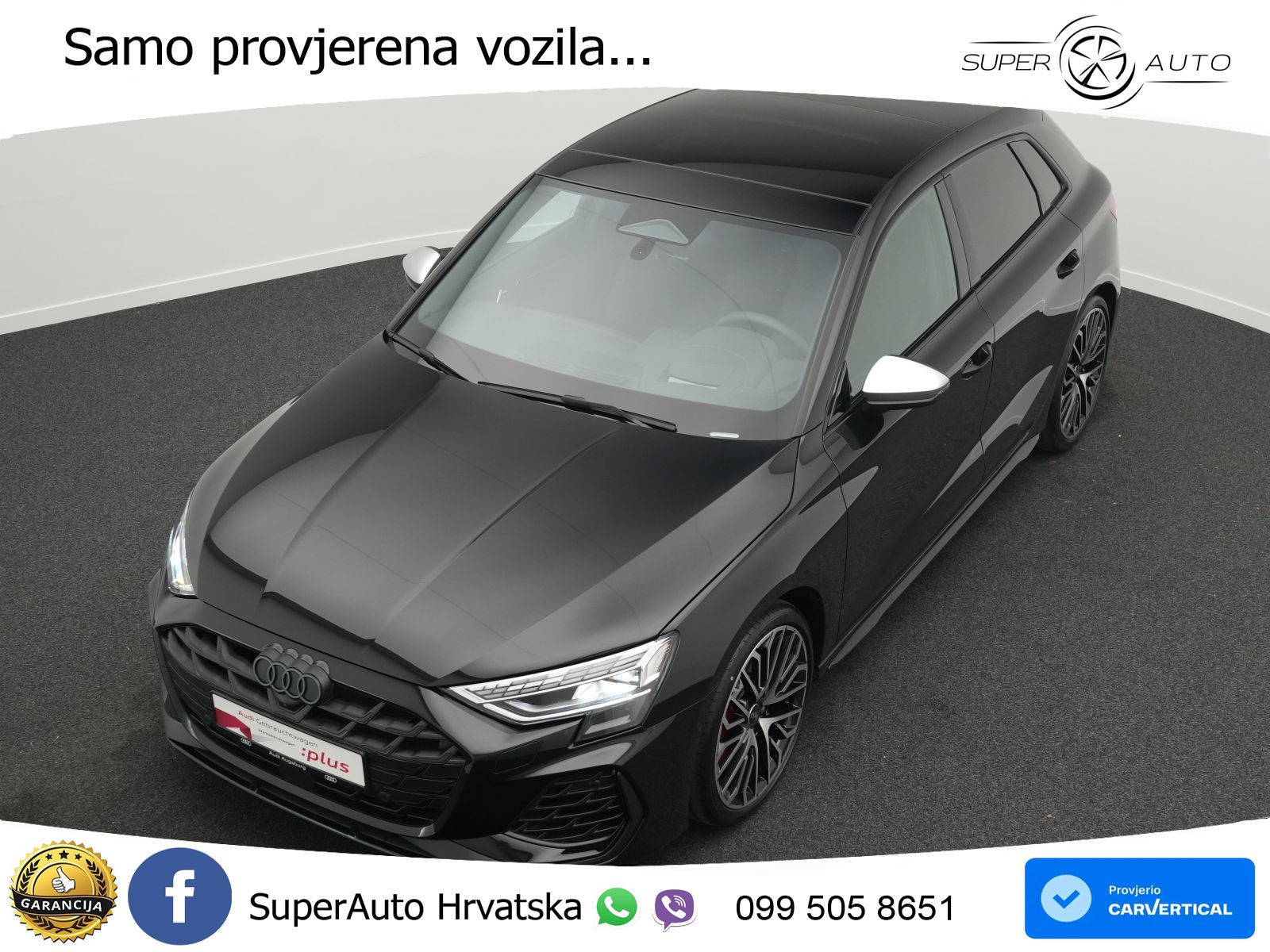 Audi S3 2.0 TFSI (333 KS) quattro S tronic LED+GR SJED+ACC