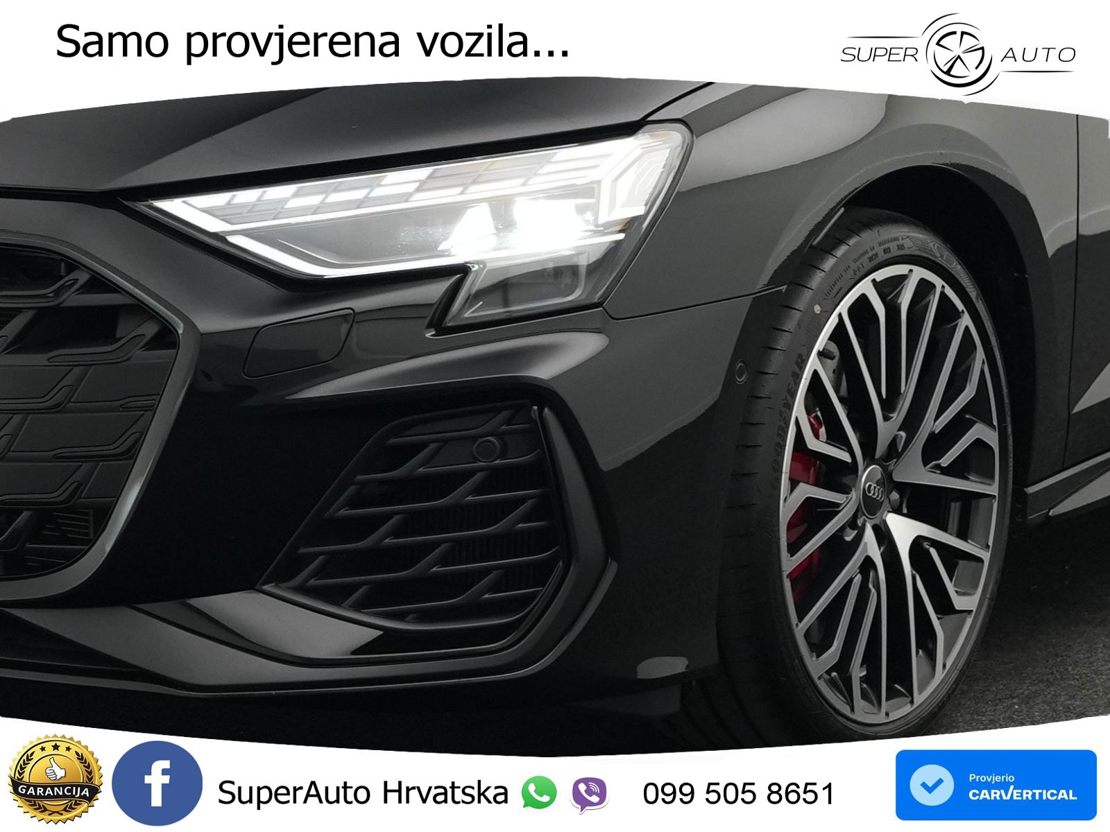 Audi S3 2.0 TFSI (333 KS) quattro S tronic LED+GR SJED+ACC