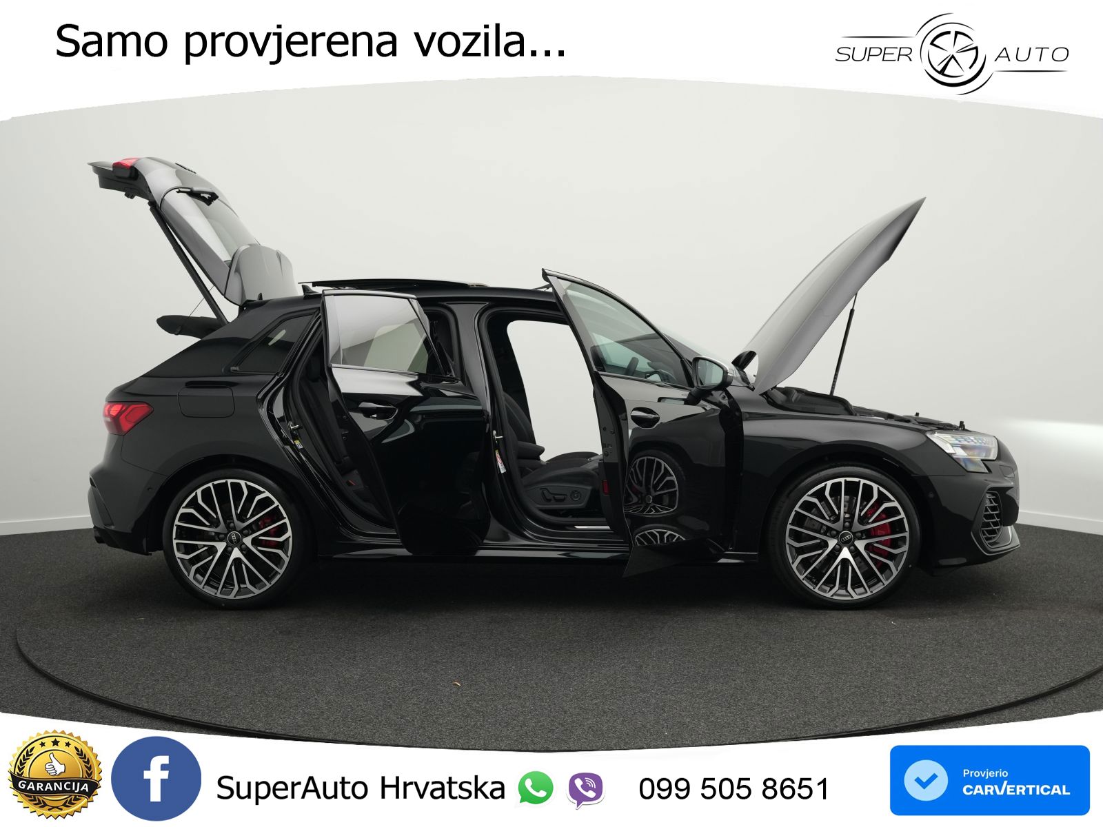 Audi S3 2.0 TFSI (333 KS) quattro S tronic LED+GR SJED+ACC