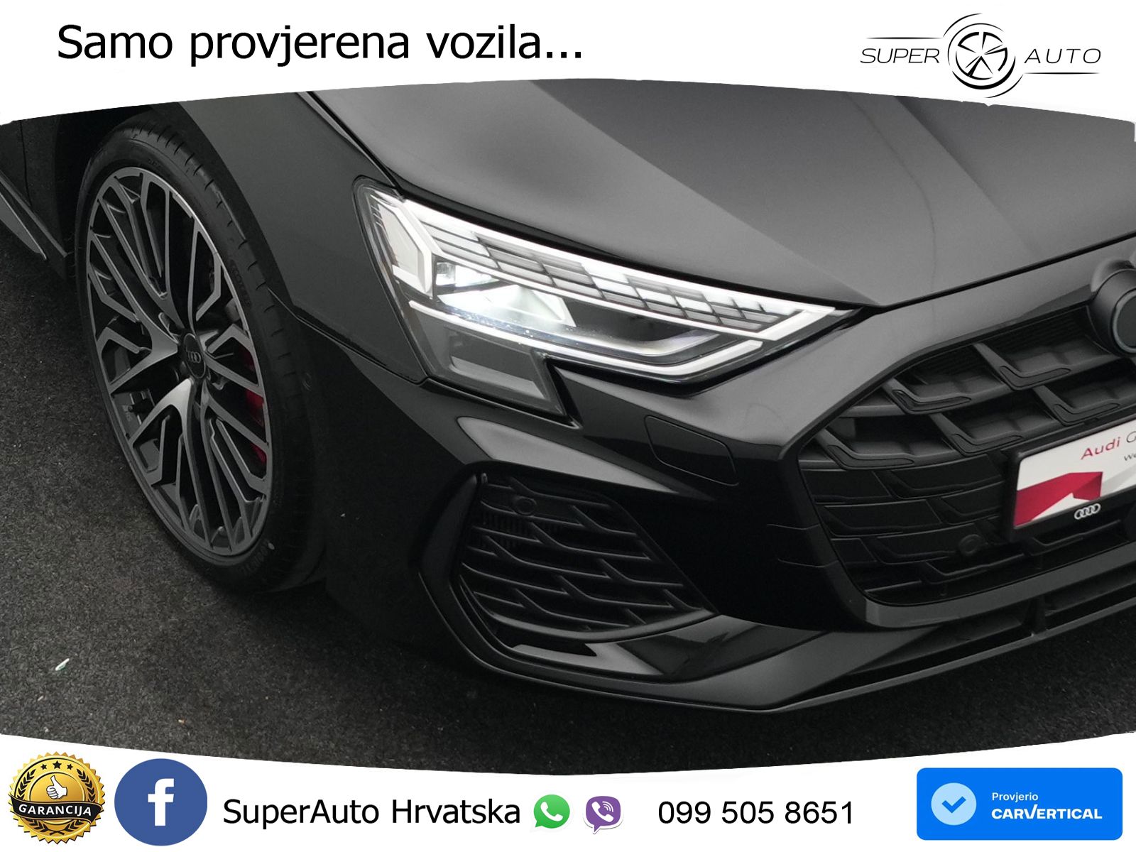 Audi S3 2.0 TFSI (333 KS) quattro S tronic LED+GR SJED+ACC