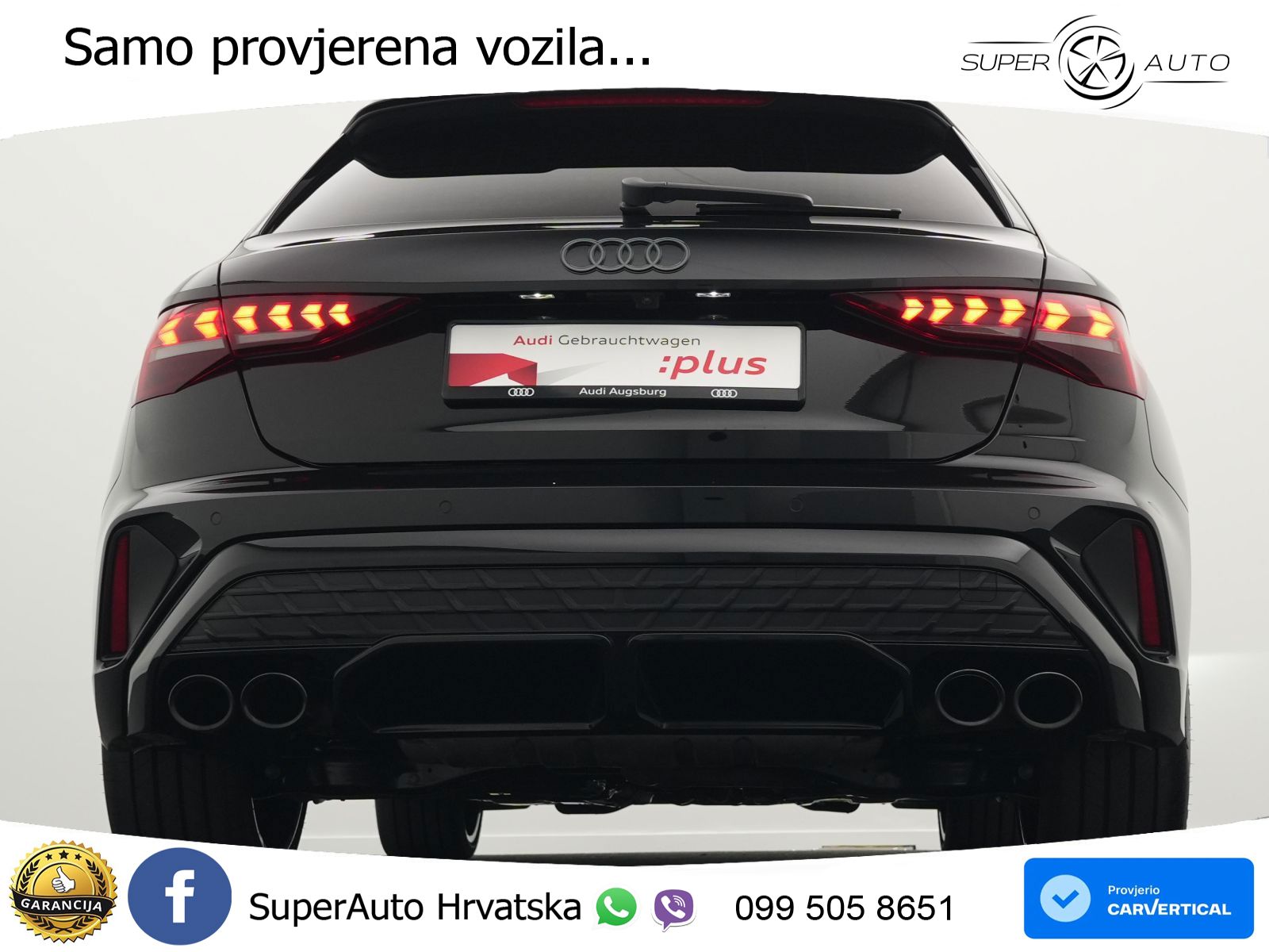 Audi S3 2.0 TFSI (333 KS) quattro S tronic LED+GR SJED+ACC